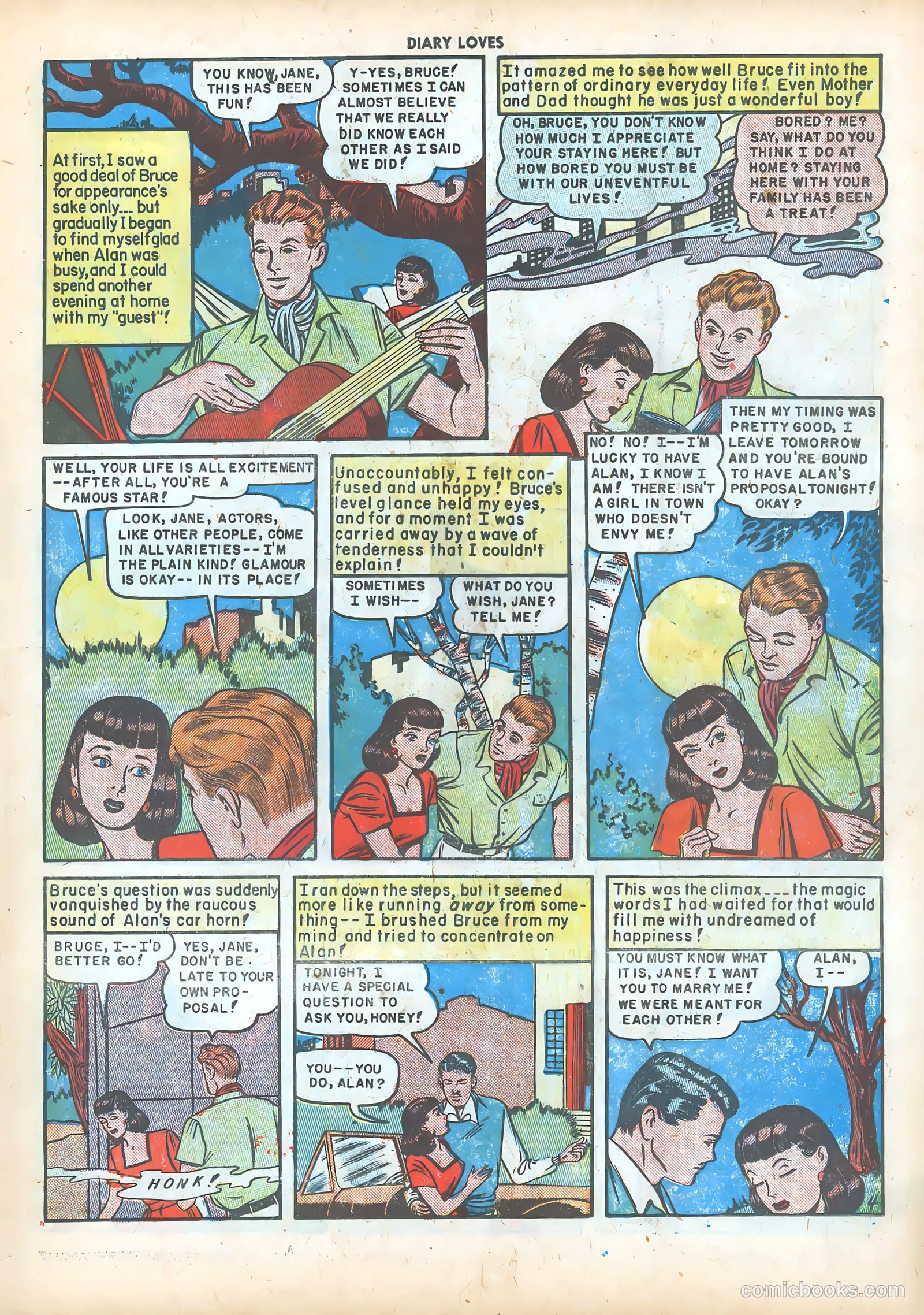 Diary Loves #5 (1950) — page 15 of 36