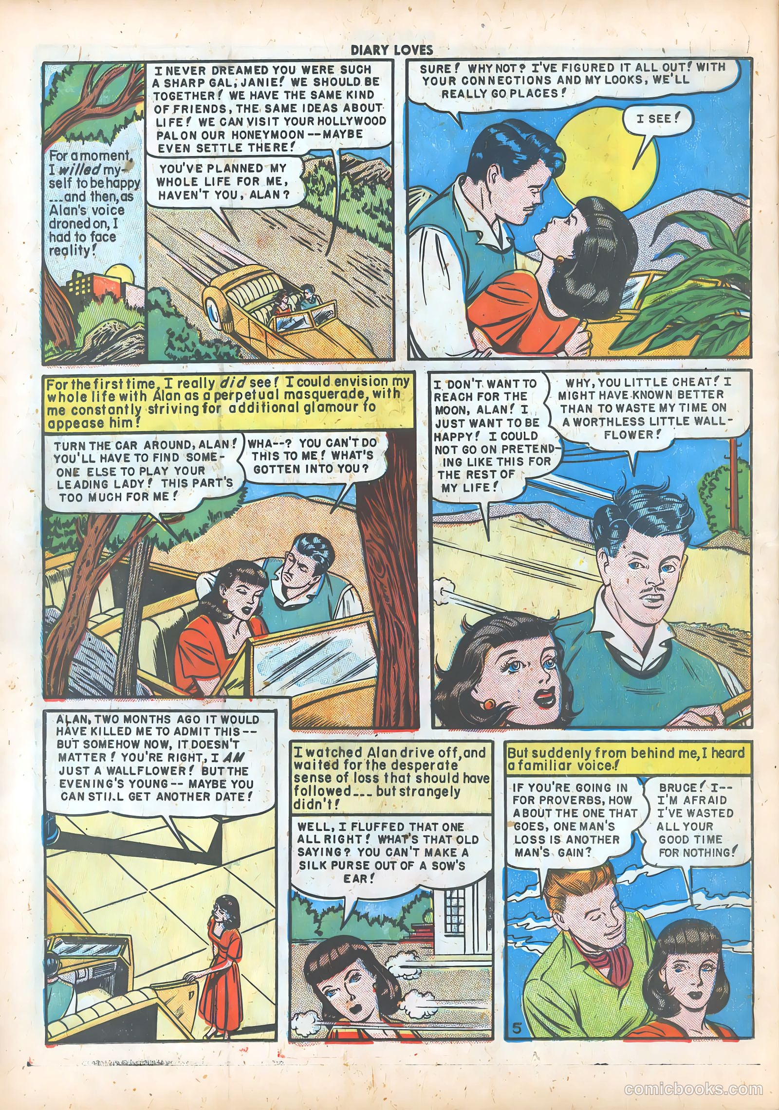 Diary Loves #5 (1950) — page 16 of 36
