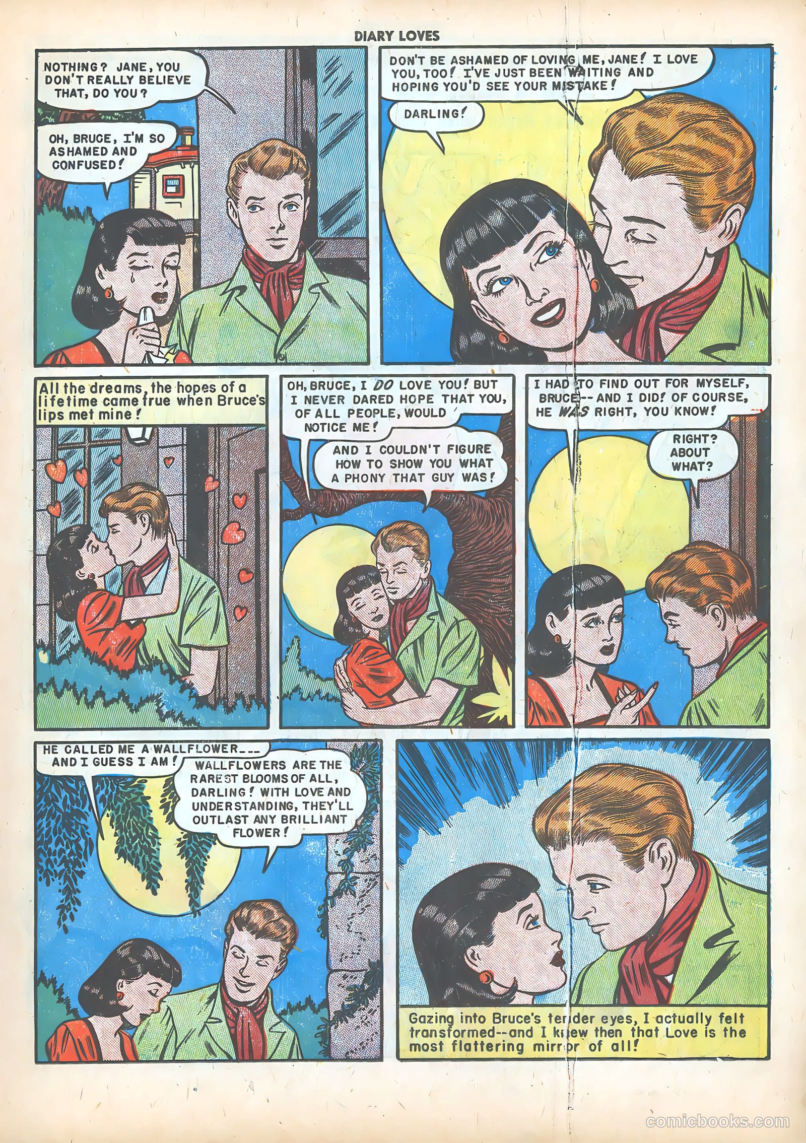 Diary Loves #5 (1950) — page 17 of 36