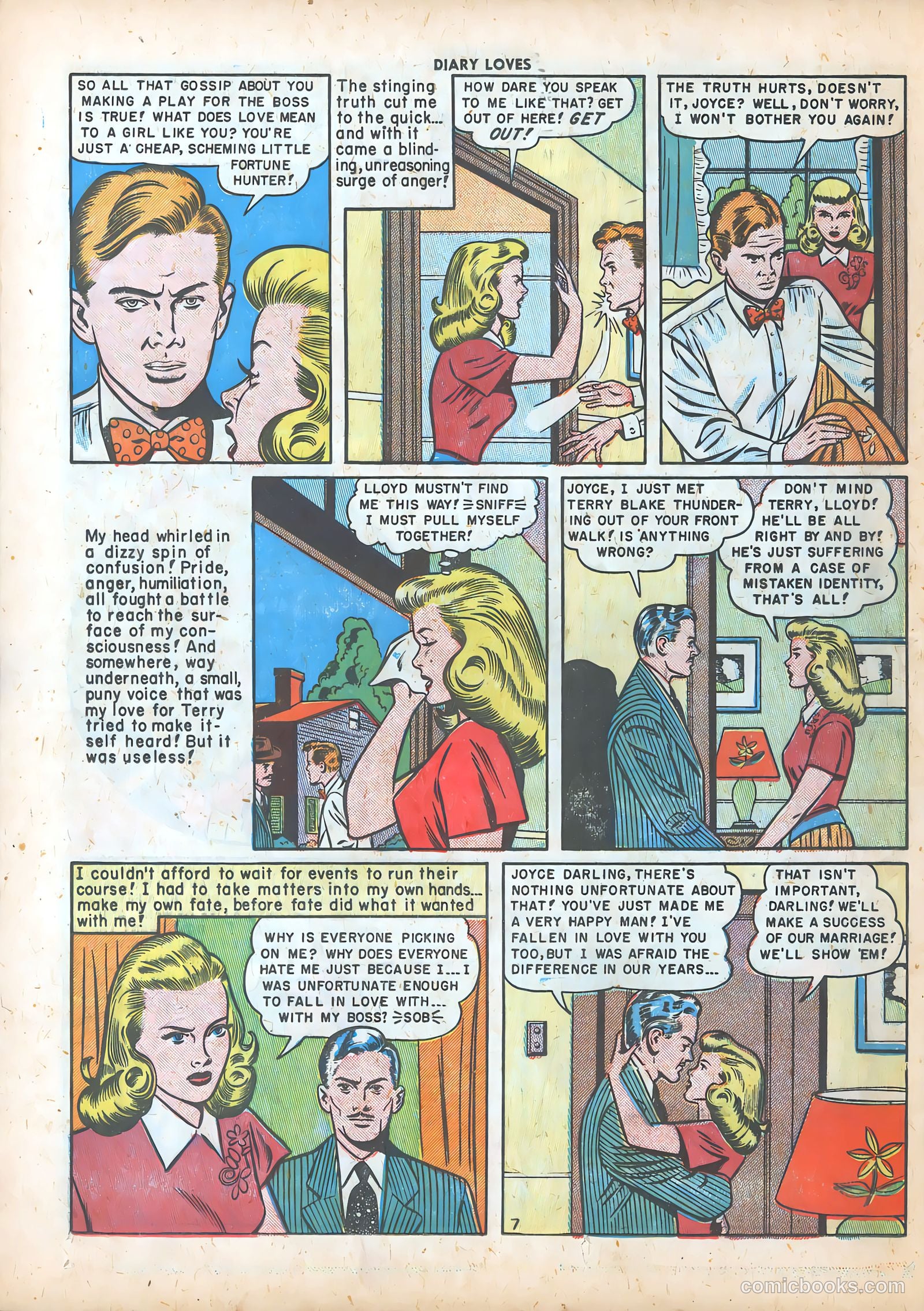 Diary Loves #5 (1950) — page 24 of 36