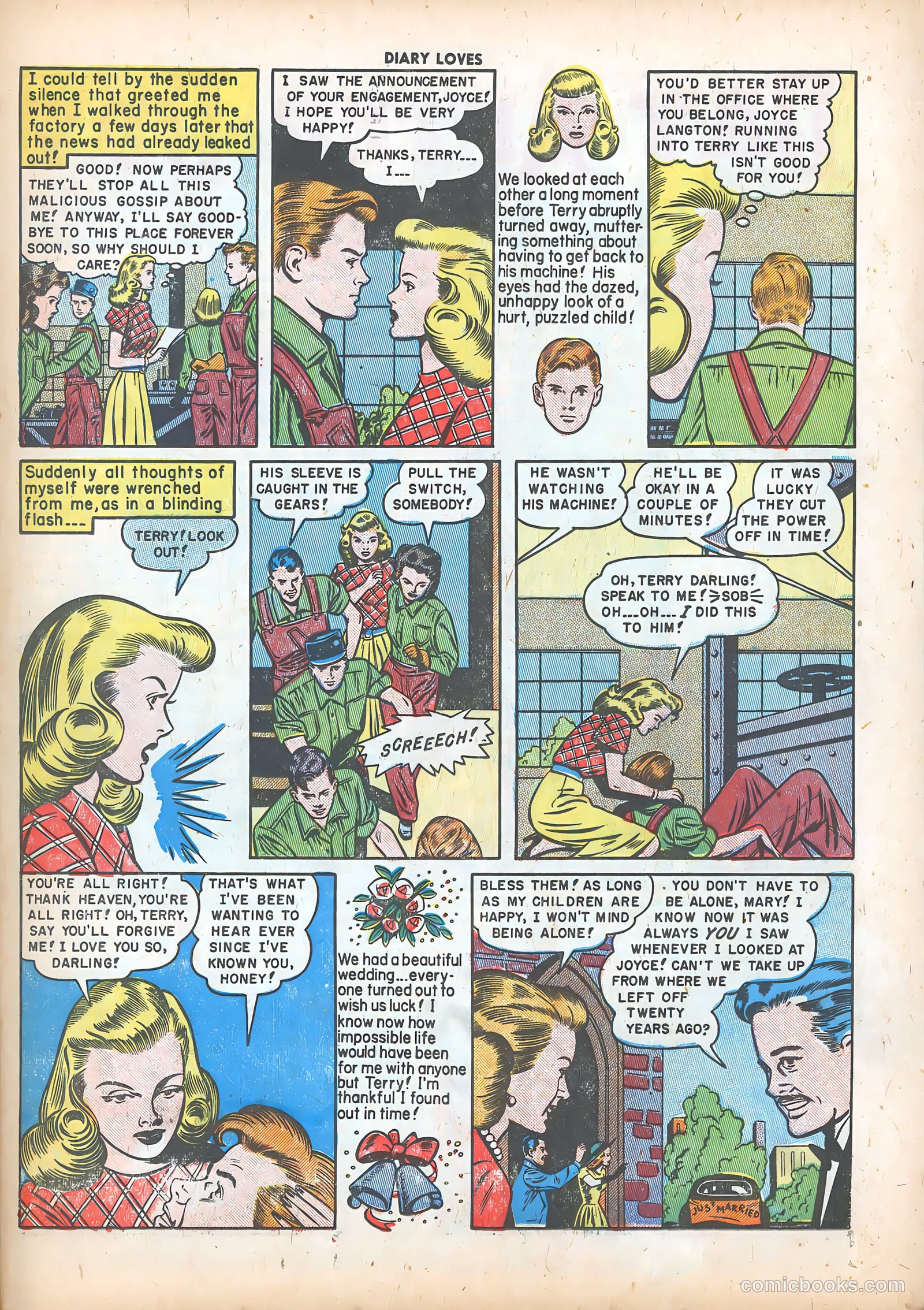 Diary Loves #5 (1950) — page 25 of 36
