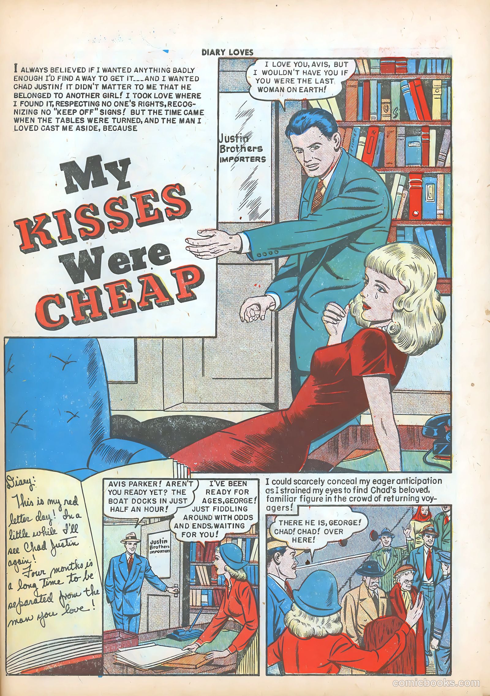 Diary Loves #5 (1950) — page 27 of 36
