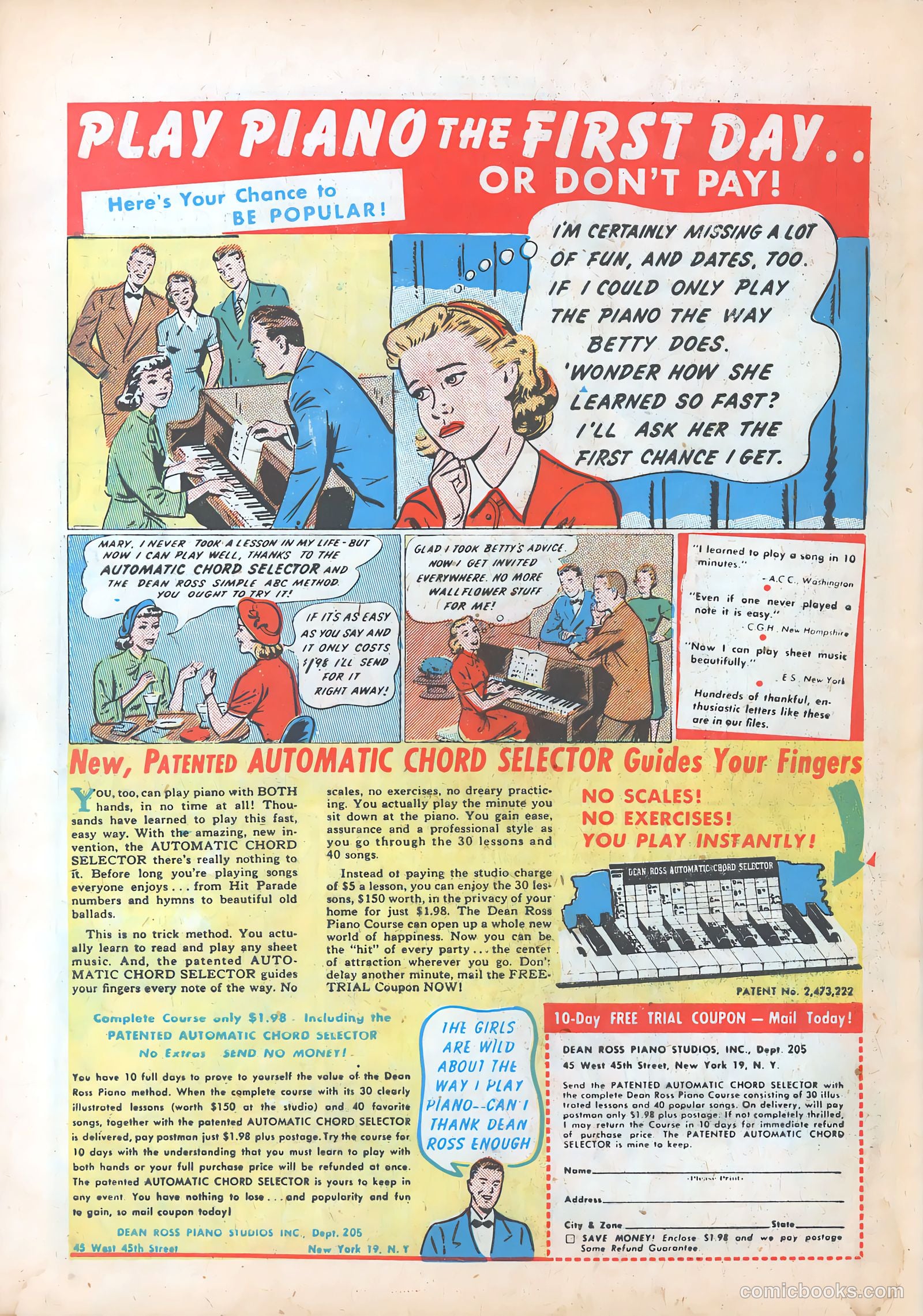 Diary Loves #5 (1950) — page 34 of 36