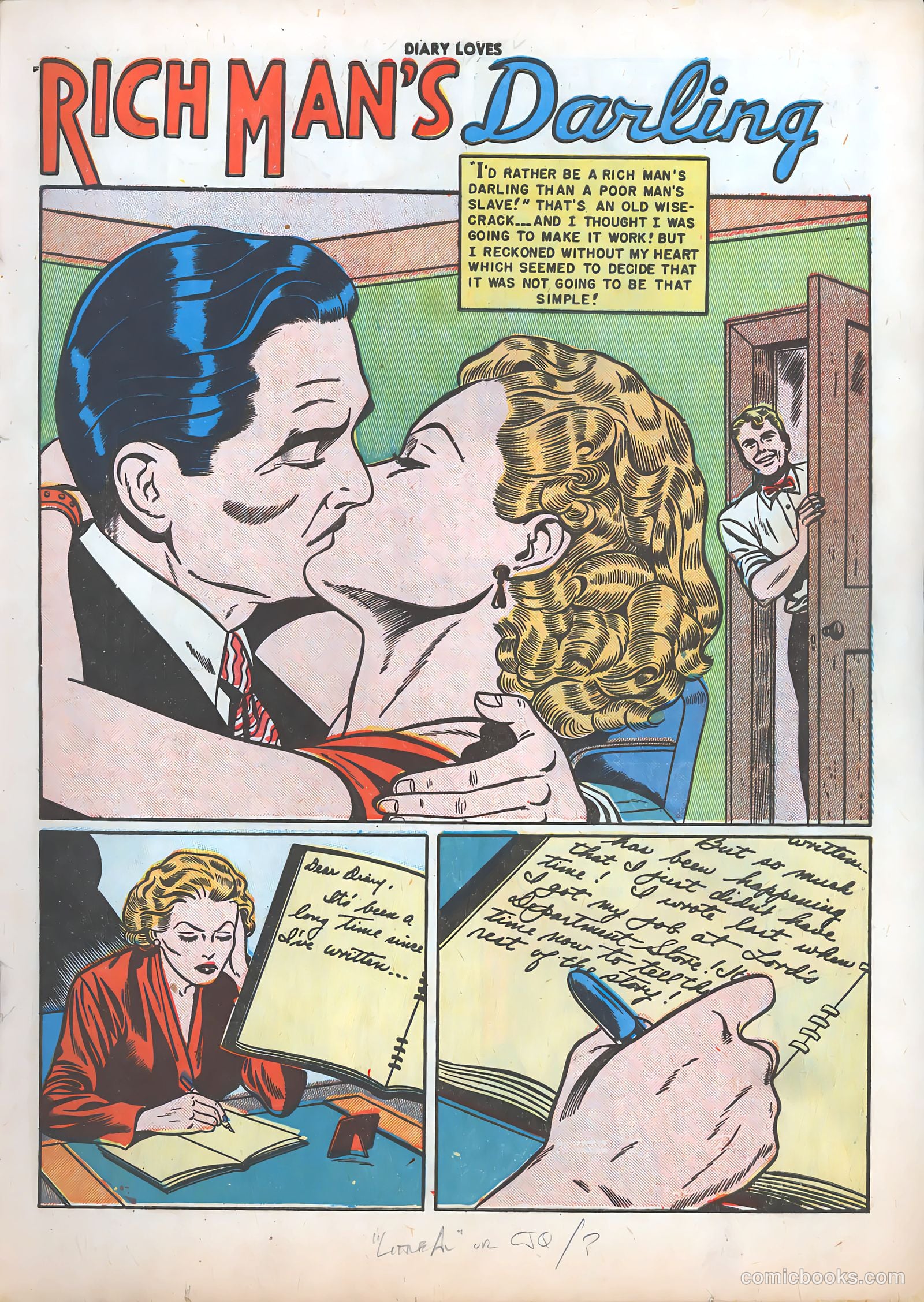 Diary Loves #6 (1950) — page 3 of 36