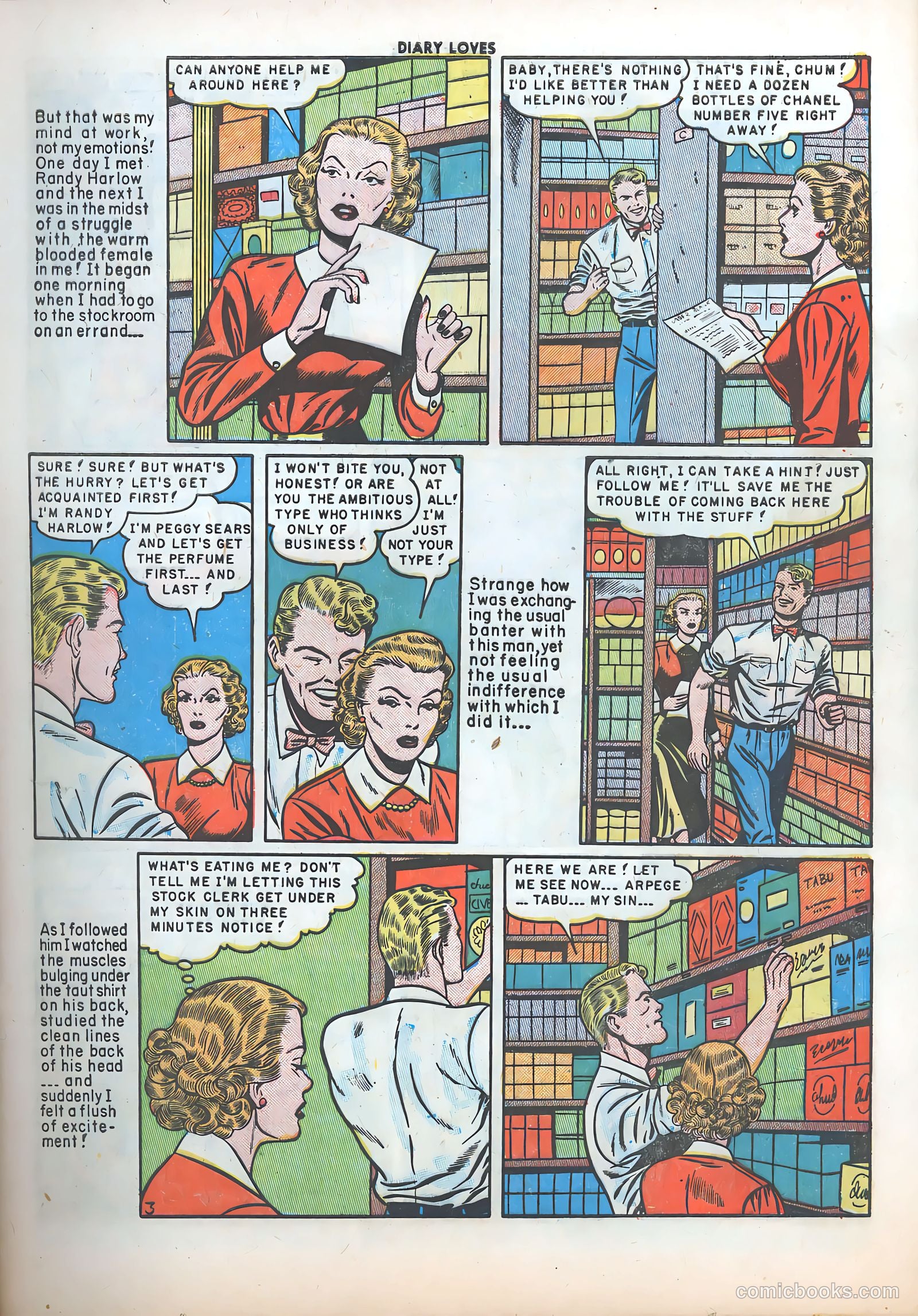 Diary Loves #6 (1950) — page 5 of 36