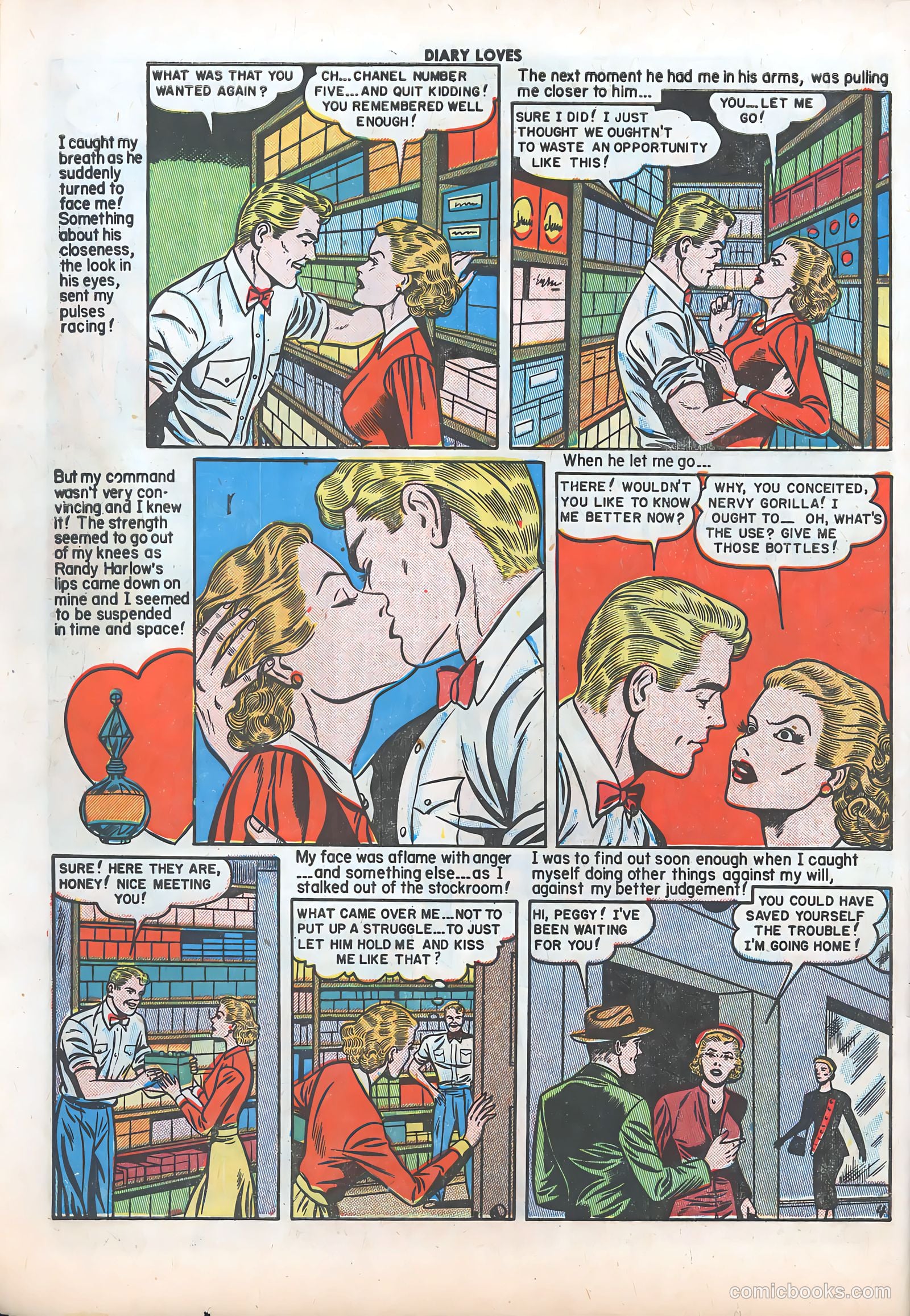 Diary Loves #6 (1950) — page 6 of 36