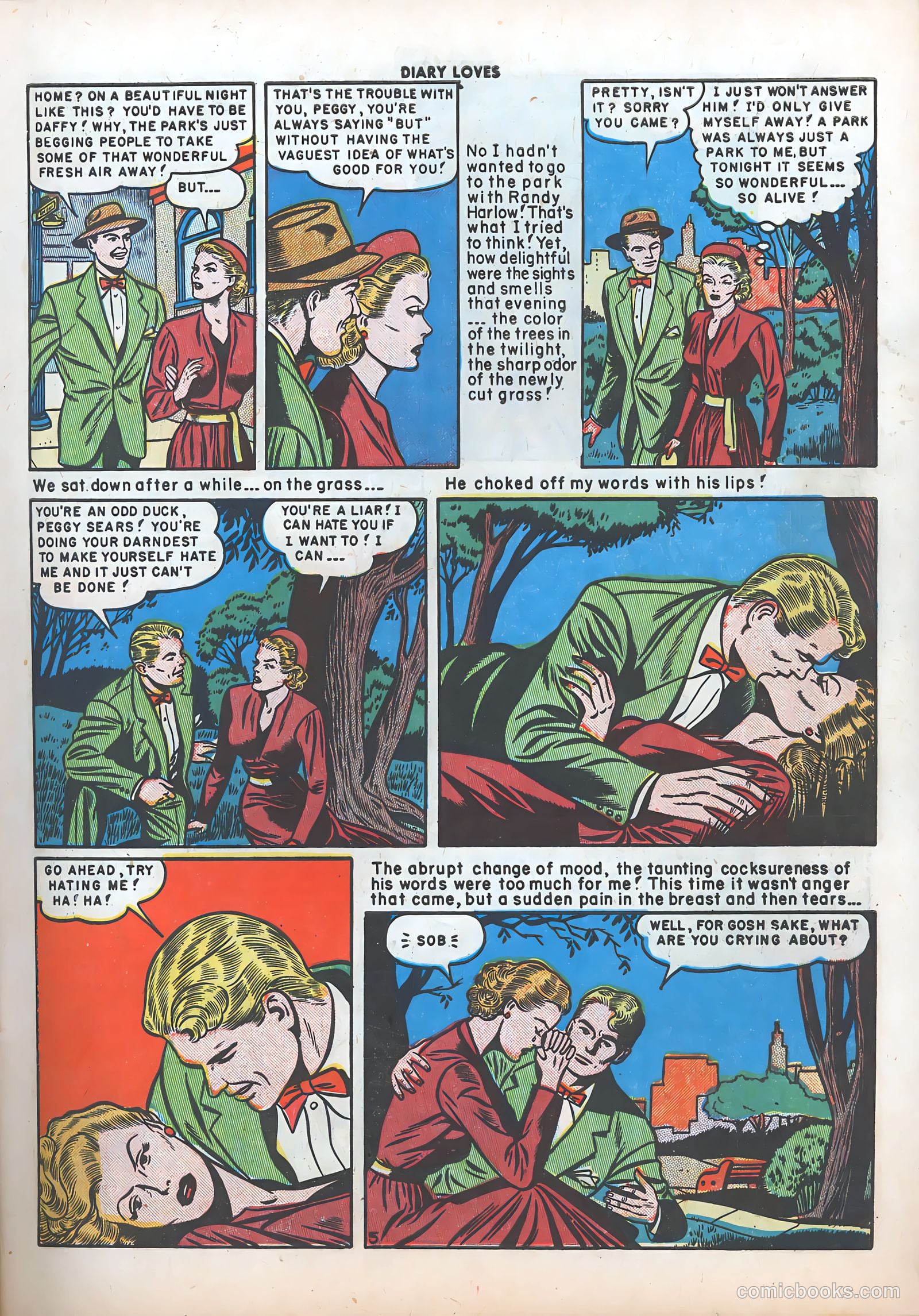 Diary Loves #6 (1950) — page 7 of 36