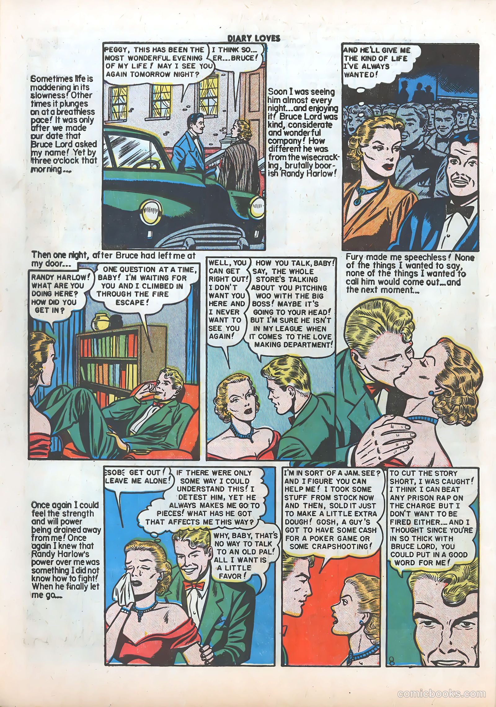 Diary Loves #6 (1950) — page 10 of 36