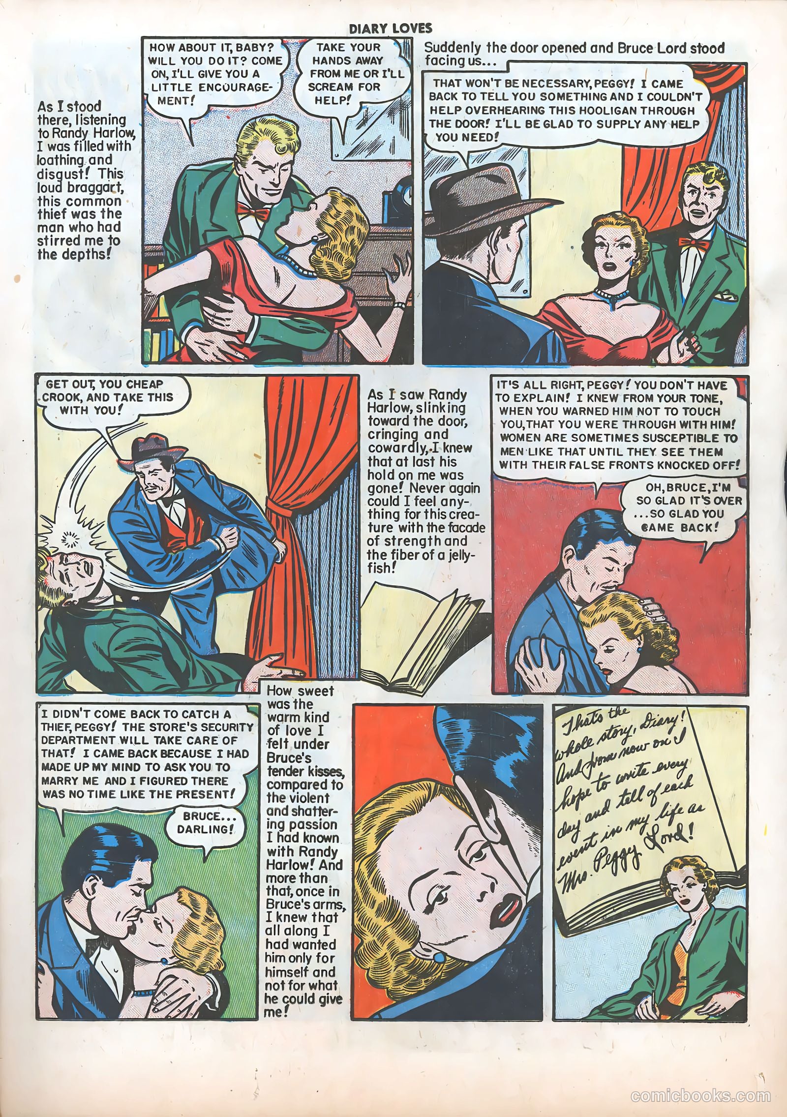 Diary Loves #6 (1950) — page 11 of 36