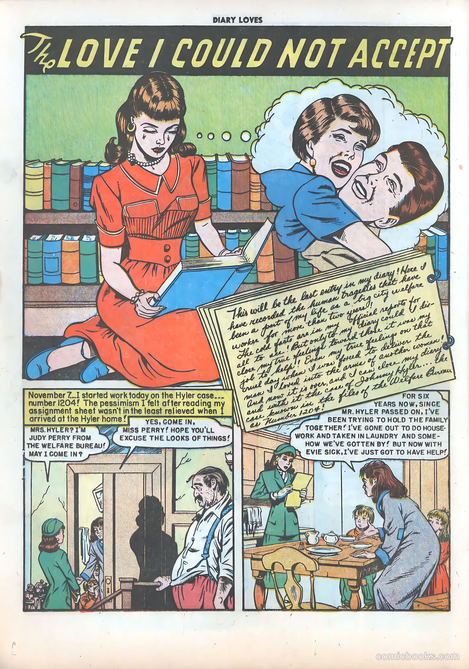 Diary Loves #6 (1950) — page 12 of 36