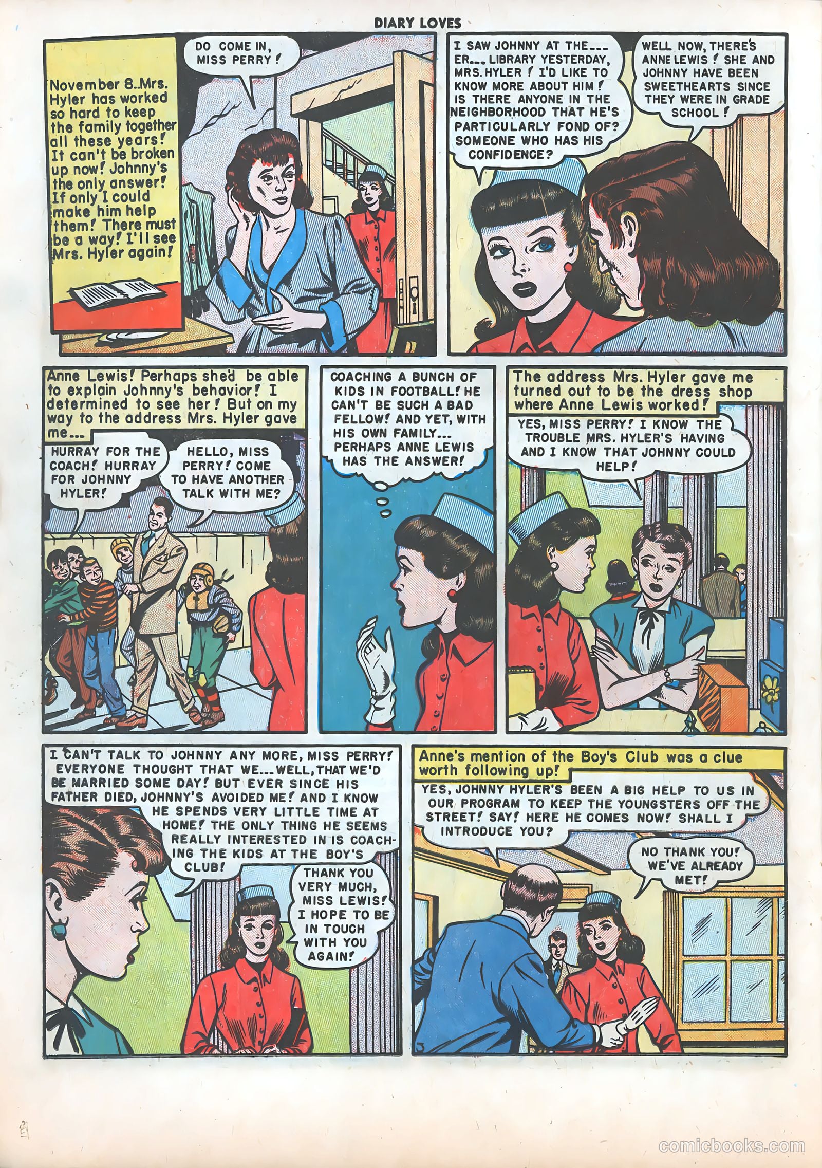 Diary Loves #6 (1950) — page 14 of 36
