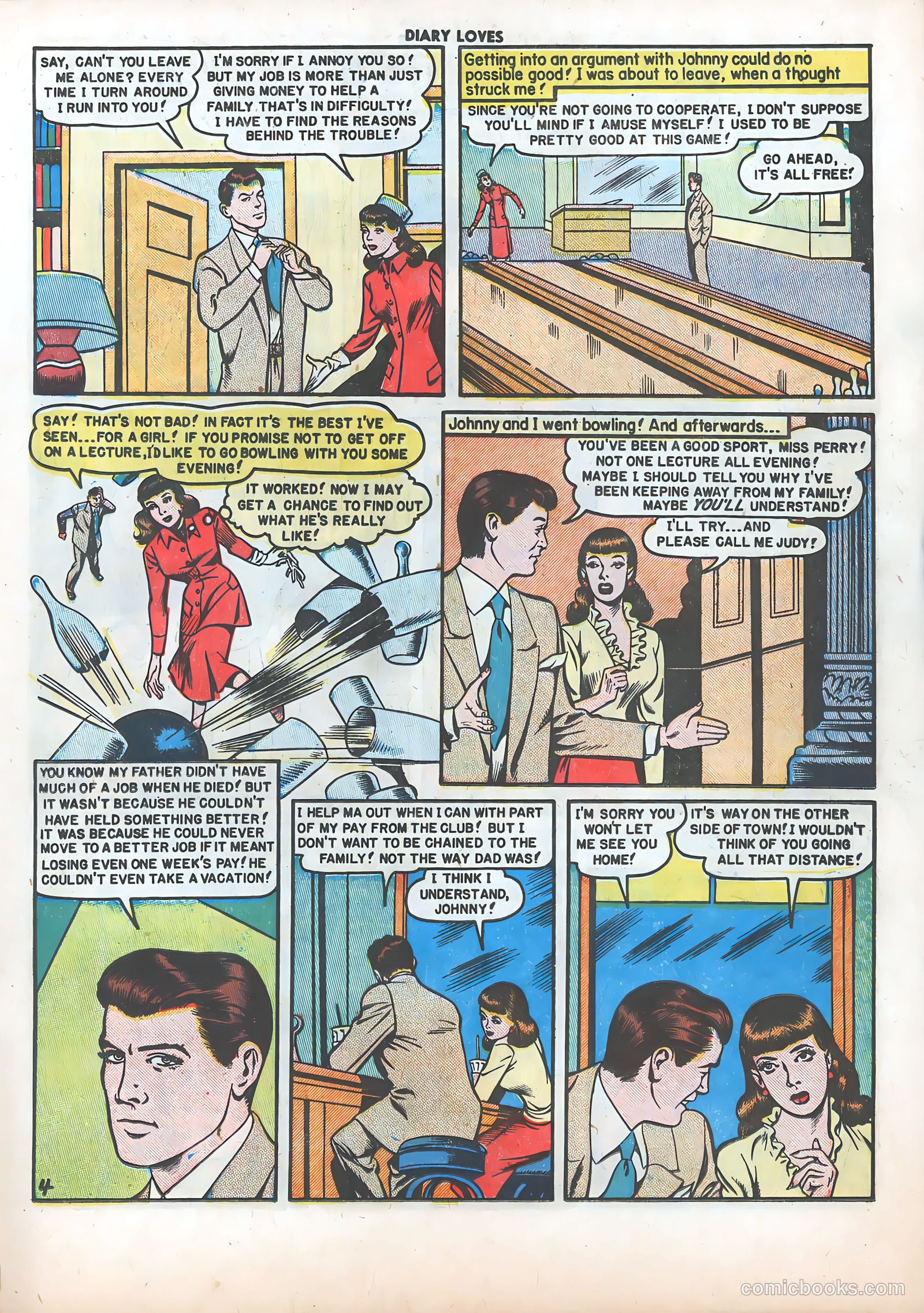 Diary Loves #6 (1950) — page 15 of 36