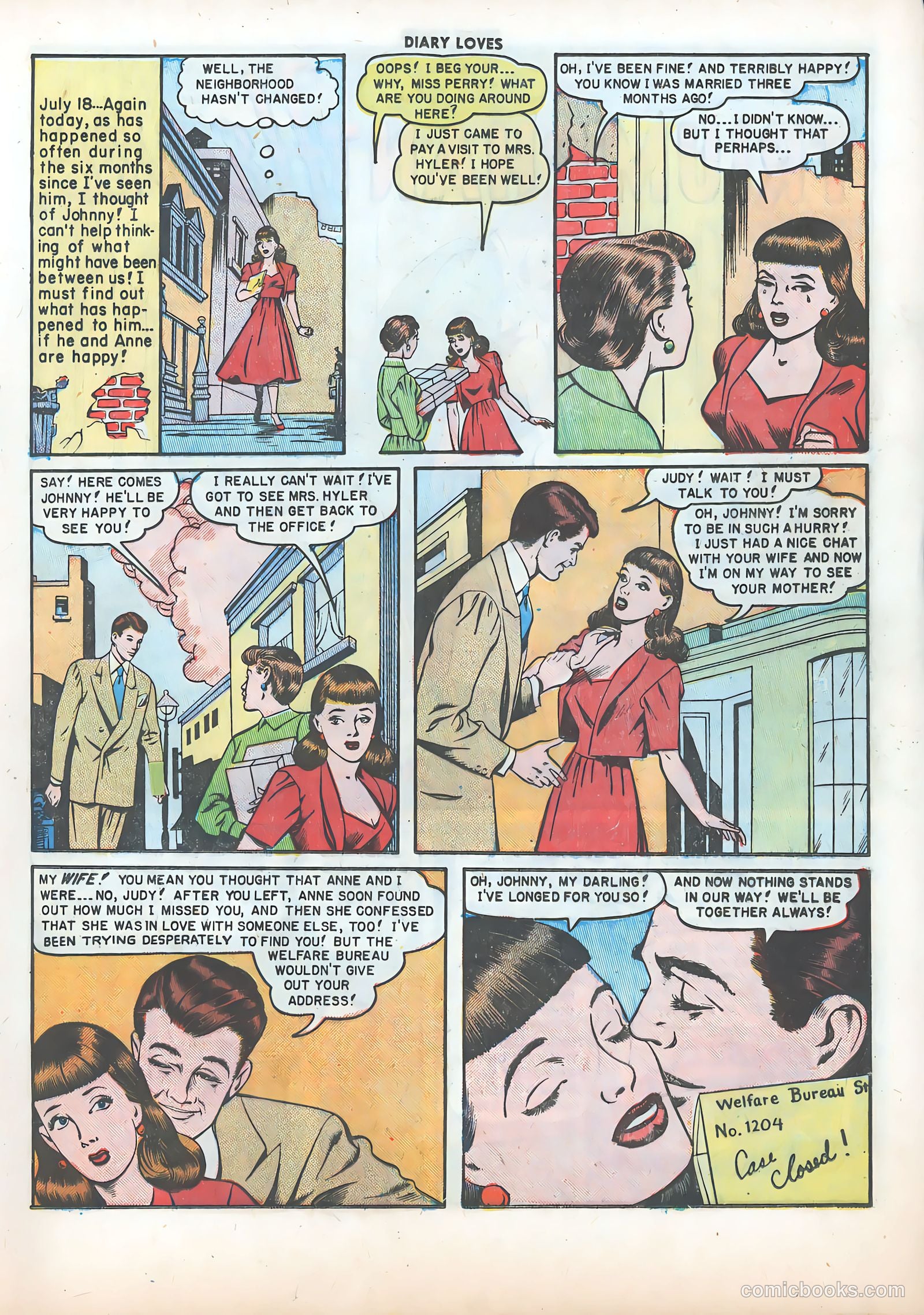 Diary Loves #6 (1950) — page 17 of 36