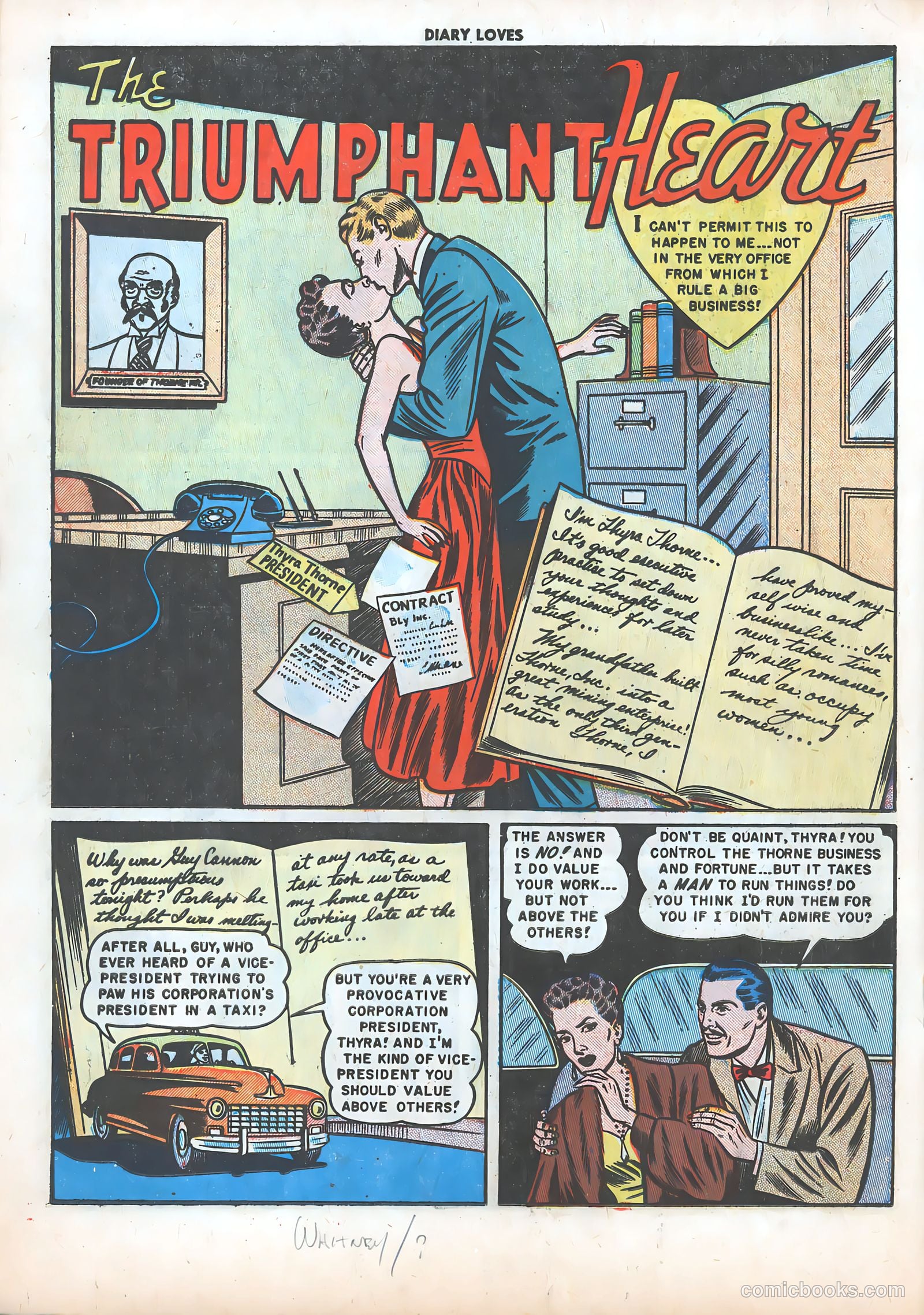 Diary Loves #6 (1950) — page 18 of 36