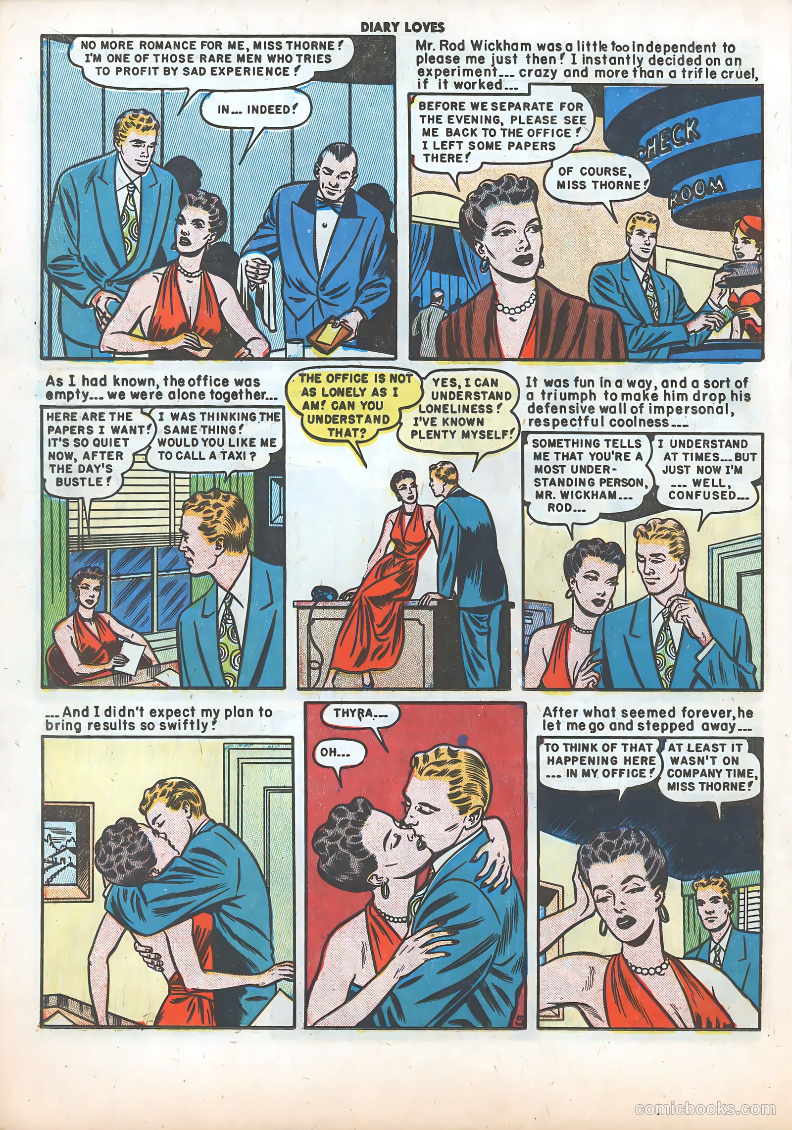 Diary Loves #6 (1950) — page 22 of 36