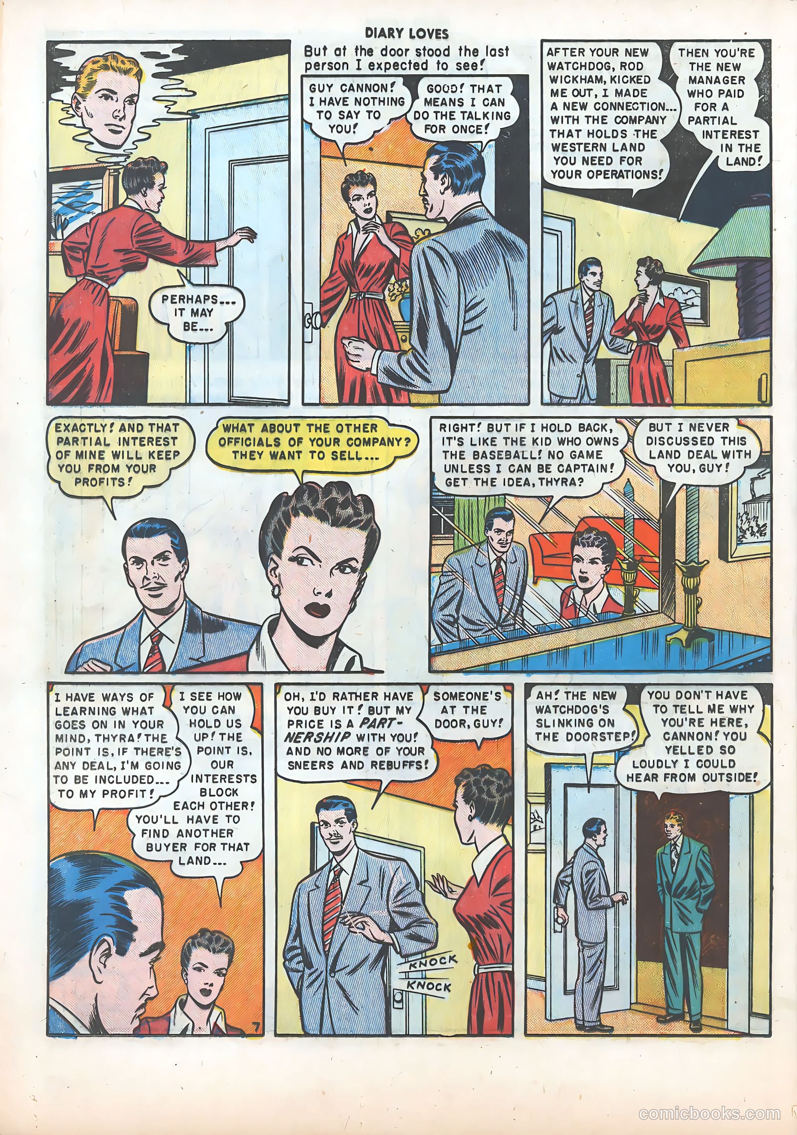 Diary Loves #6 (1950) — page 24 of 36