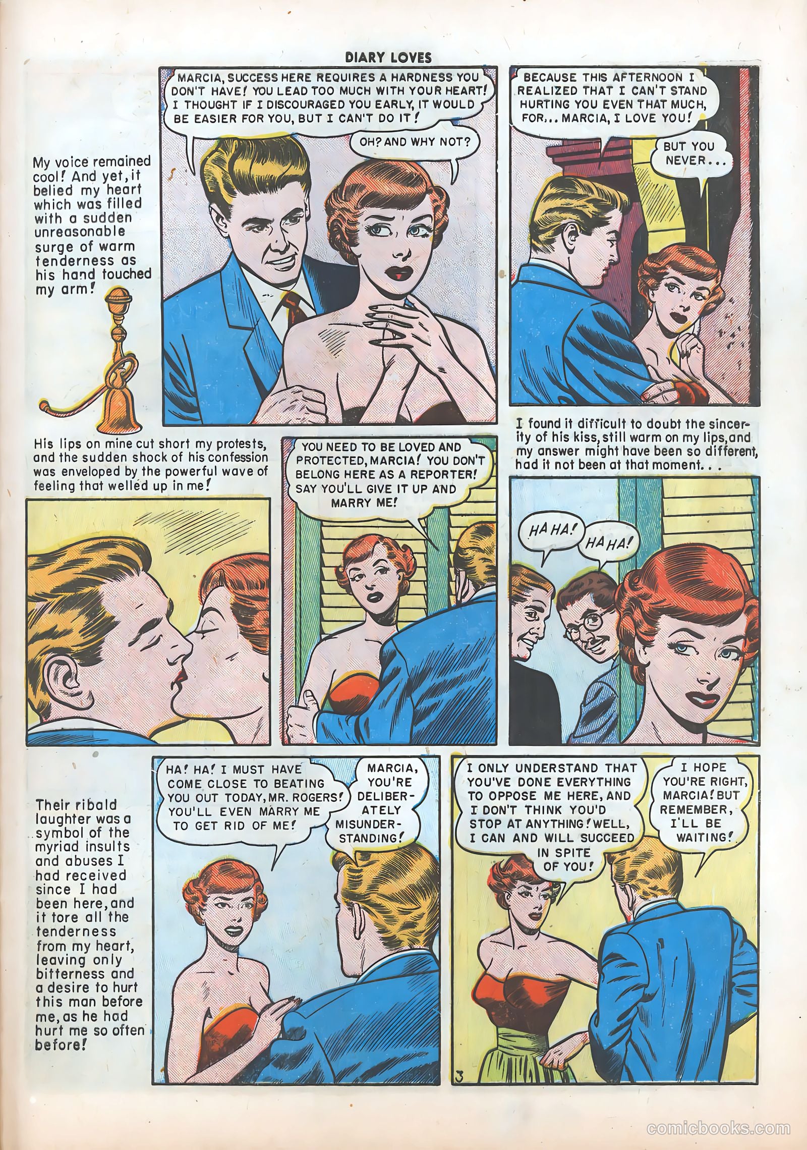 Diary Loves #6 (1950) — page 29 of 36