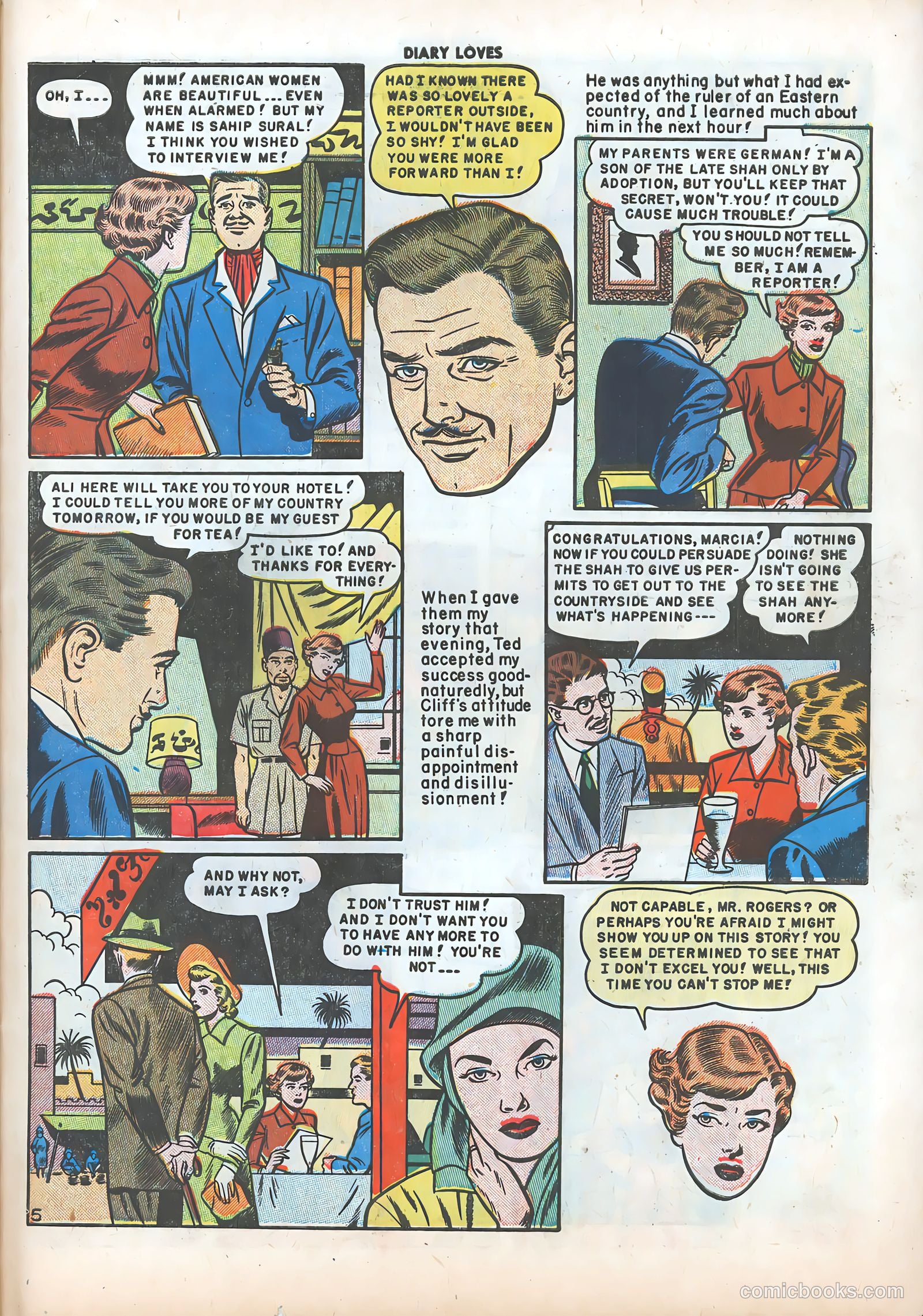 Diary Loves #6 (1950) — page 31 of 36