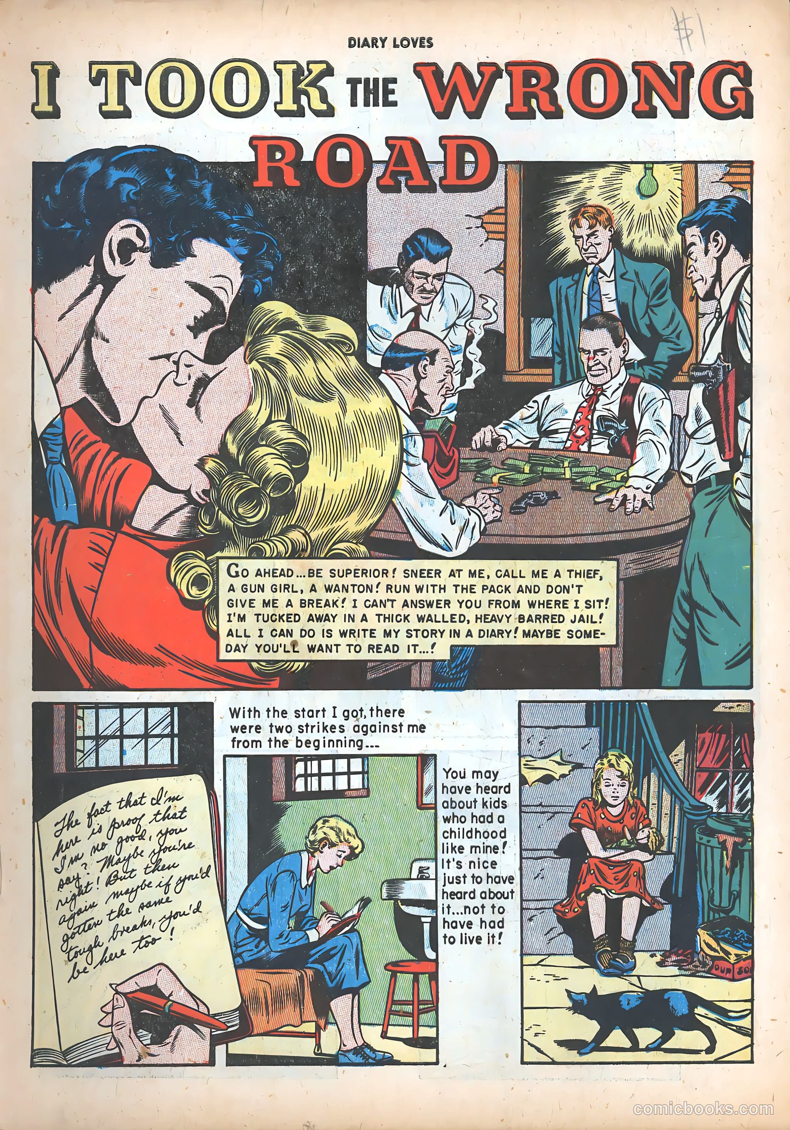 Diary Loves #7 (1950) — page 3 of 51