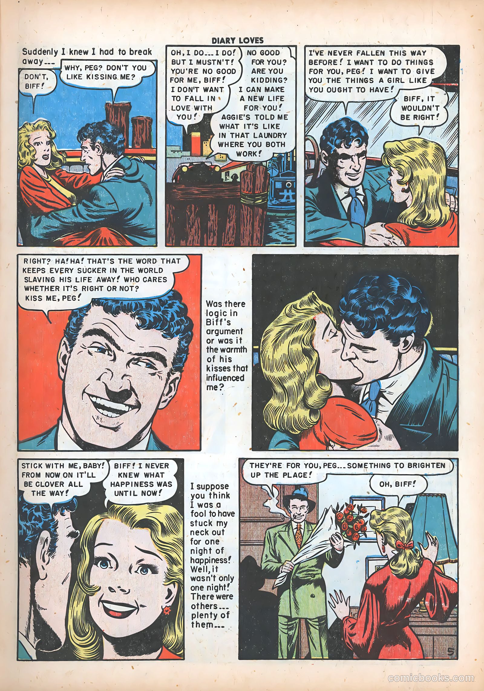 Diary Loves #7 (1950) — page 7 of 51