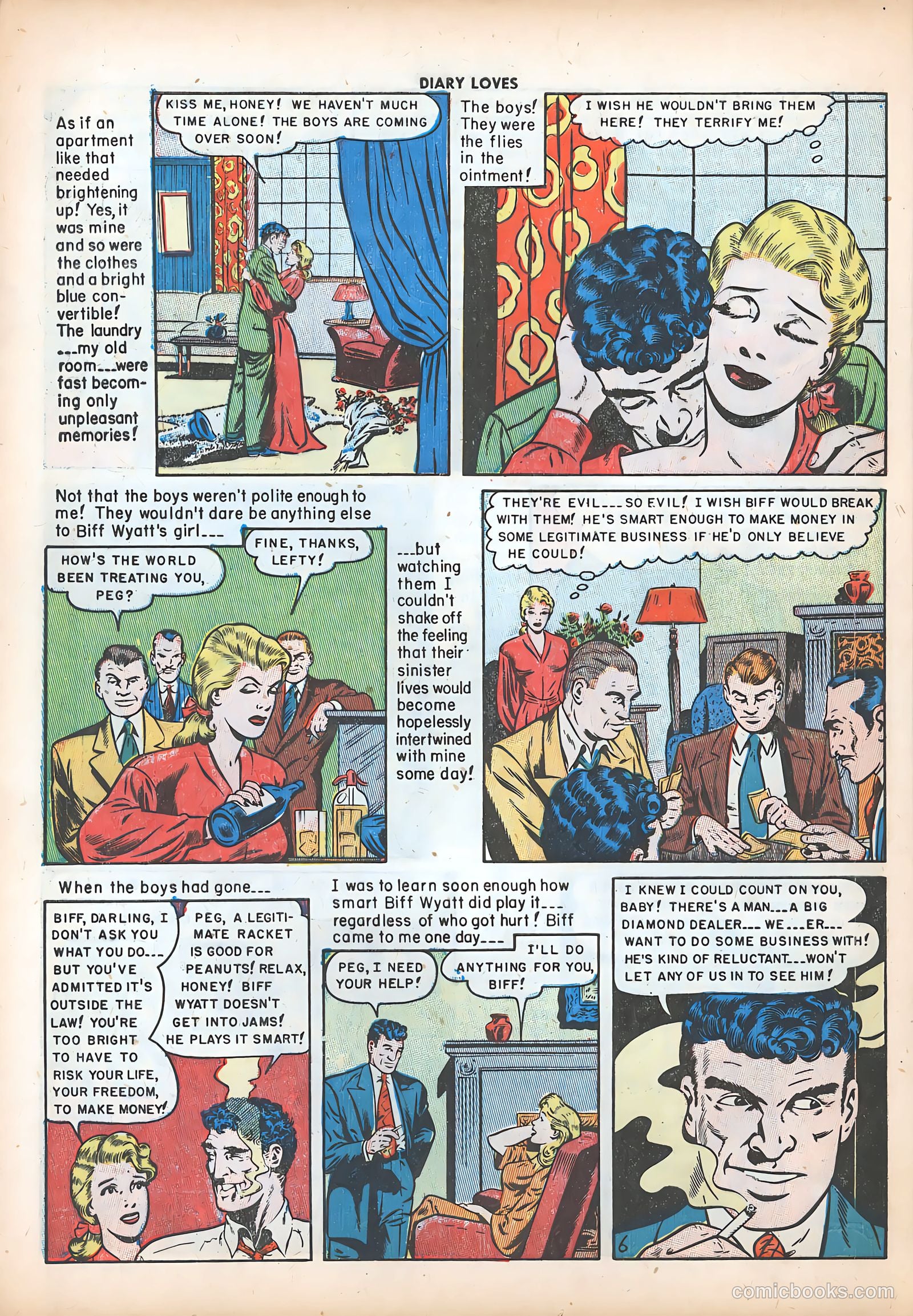 Diary Loves #7 (1950) — page 8 of 51