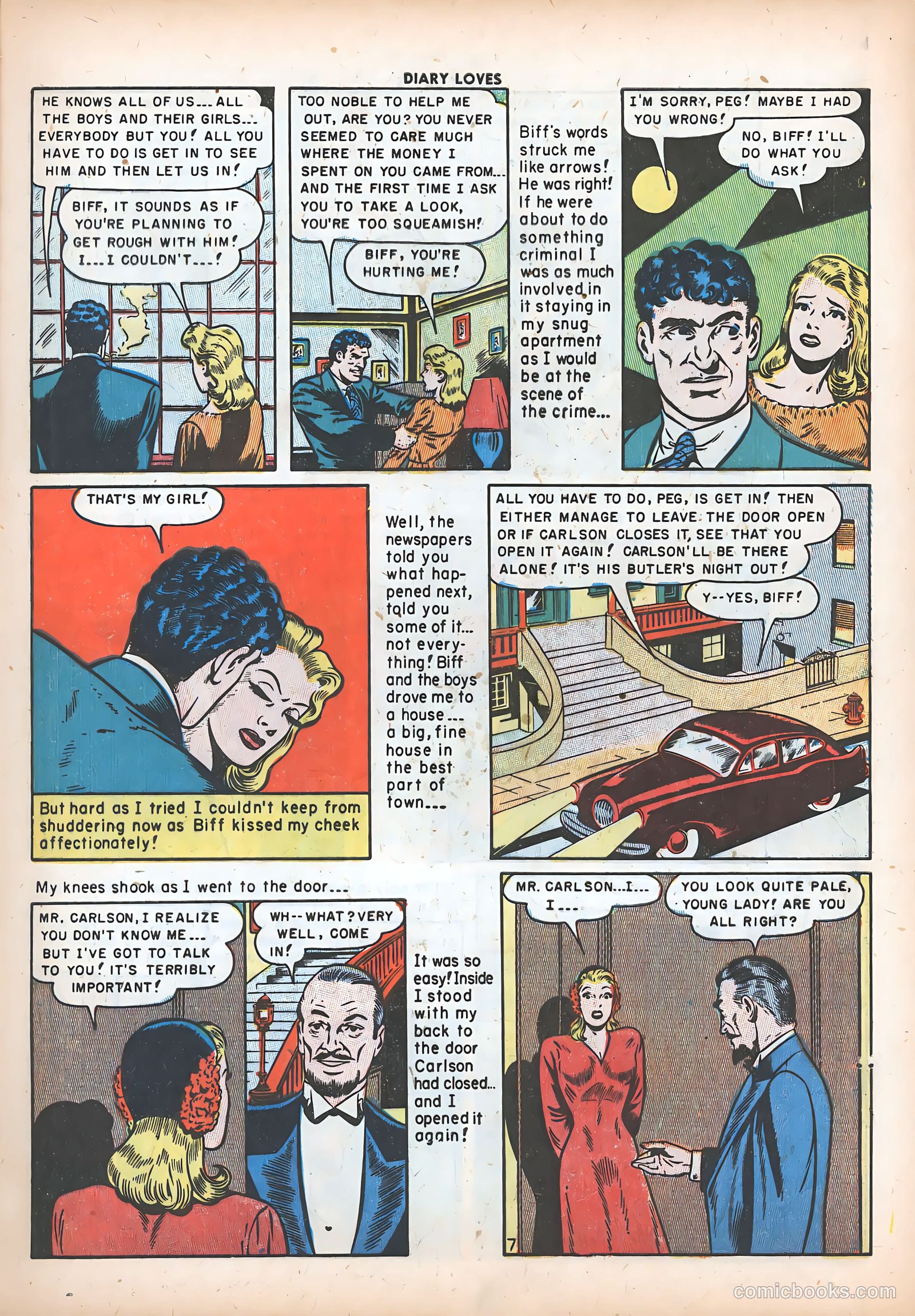 Diary Loves #7 (1950) — page 9 of 51