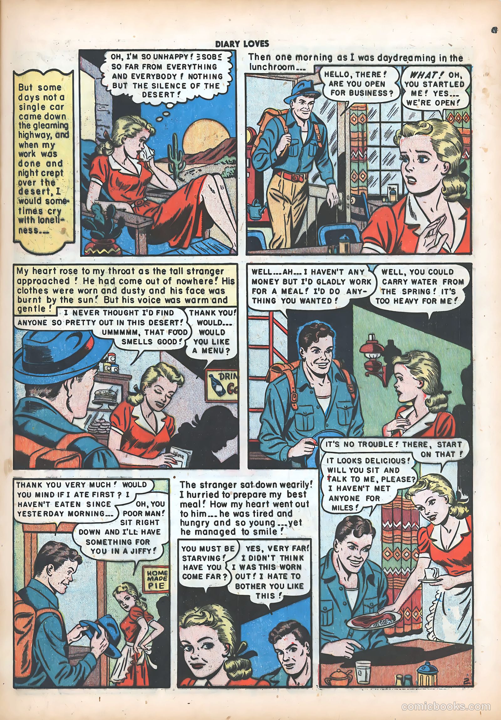 Diary Loves #7 (1950) — page 13 of 51