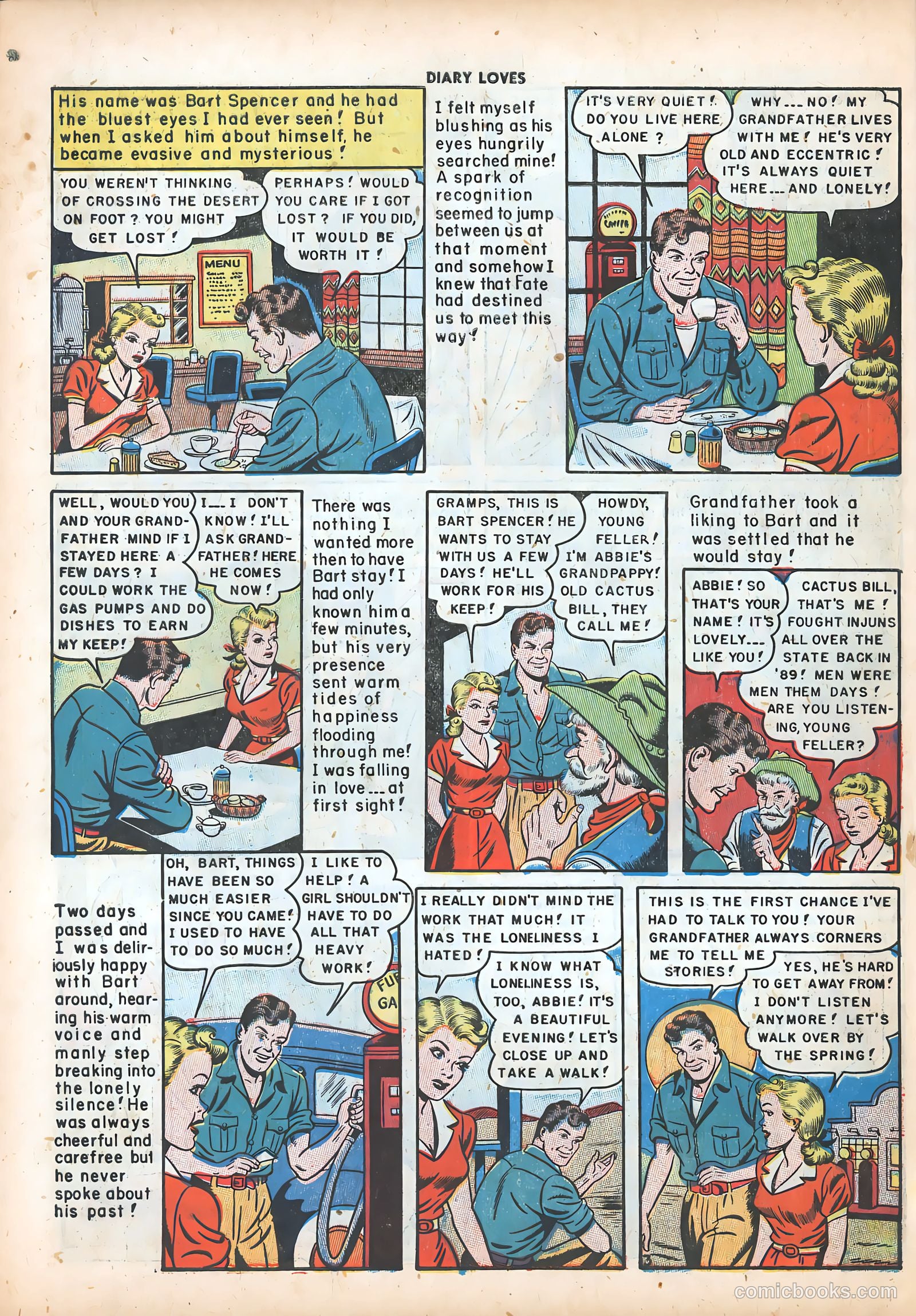 Diary Loves #7 (1950) — page 14 of 51