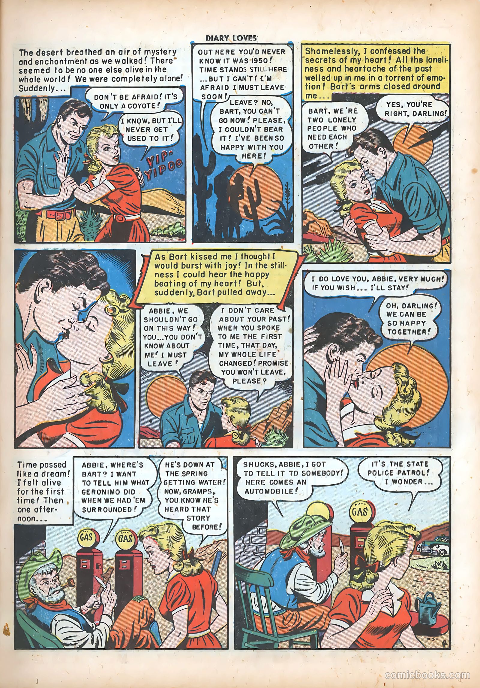 Diary Loves #7 (1950) — page 15 of 51