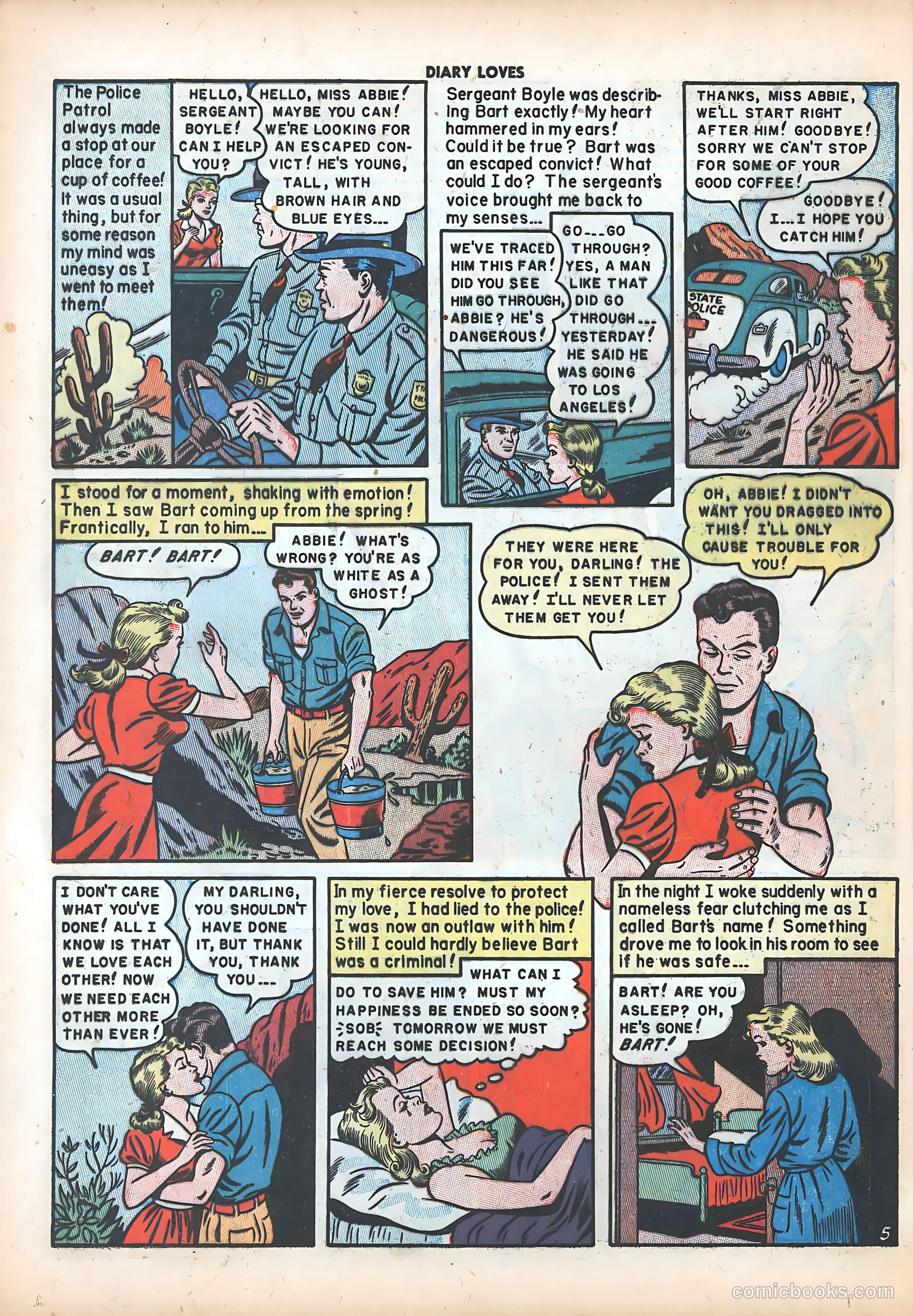 Diary Loves #7 (1950) — page 16 of 51