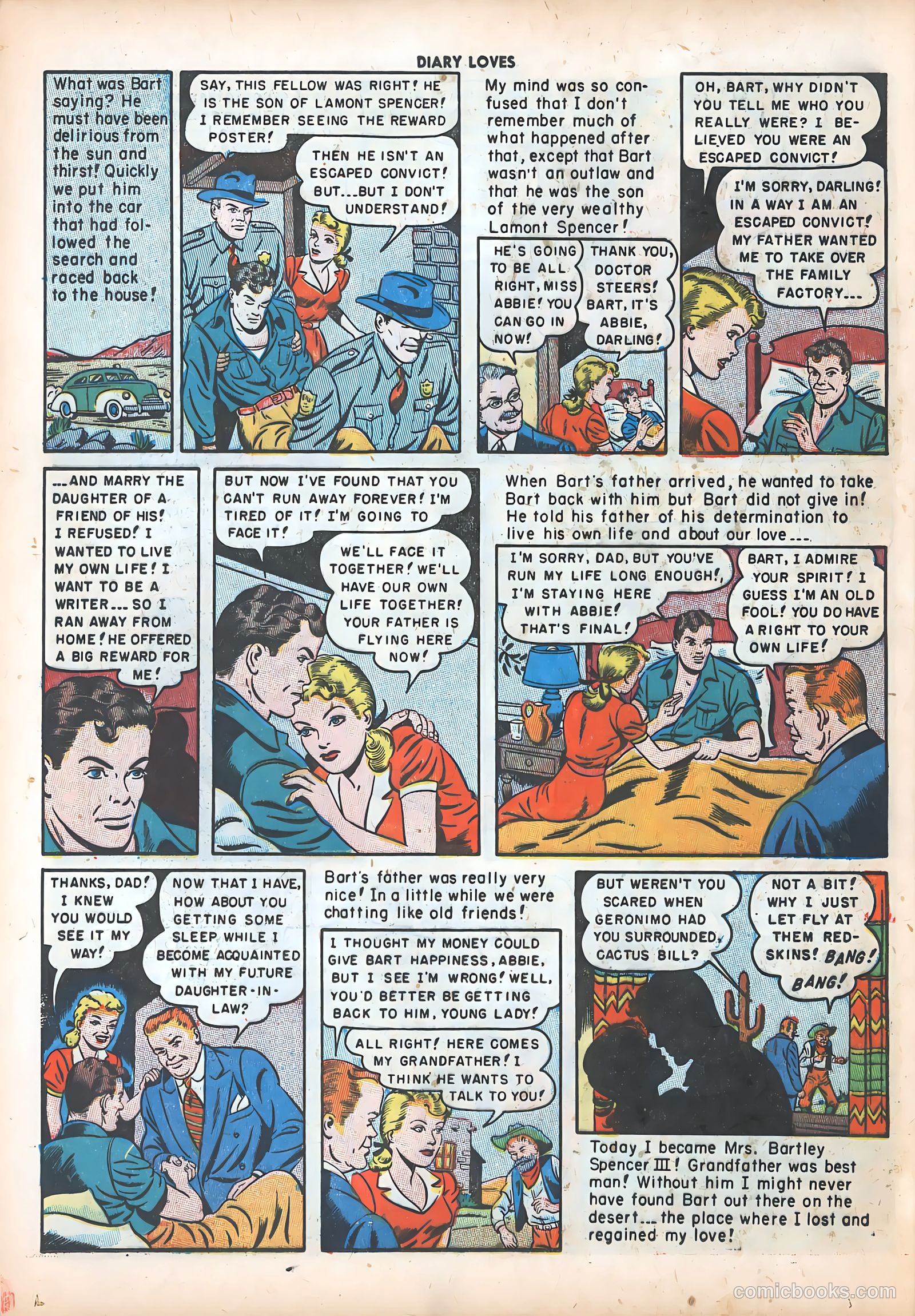 Diary Loves #7 (1950) — page 18 of 51