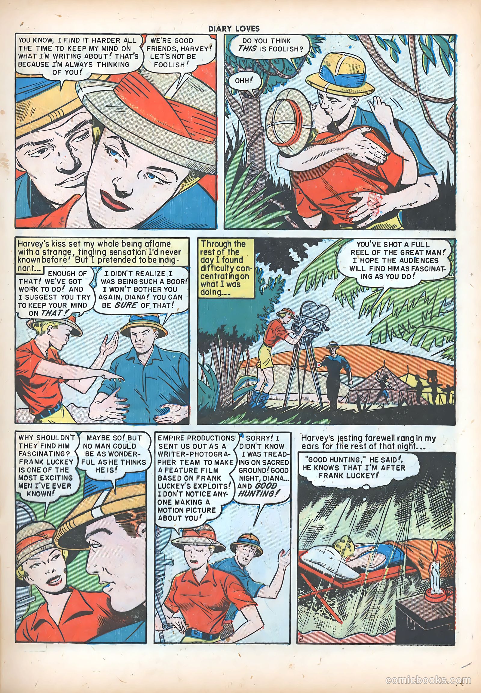 Diary Loves #7 (1950) — page 21 of 51