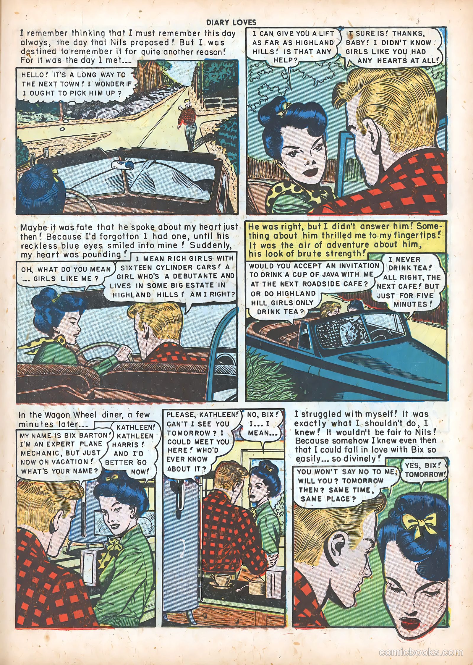 Diary Loves #7 (1950) — page 28 of 51
