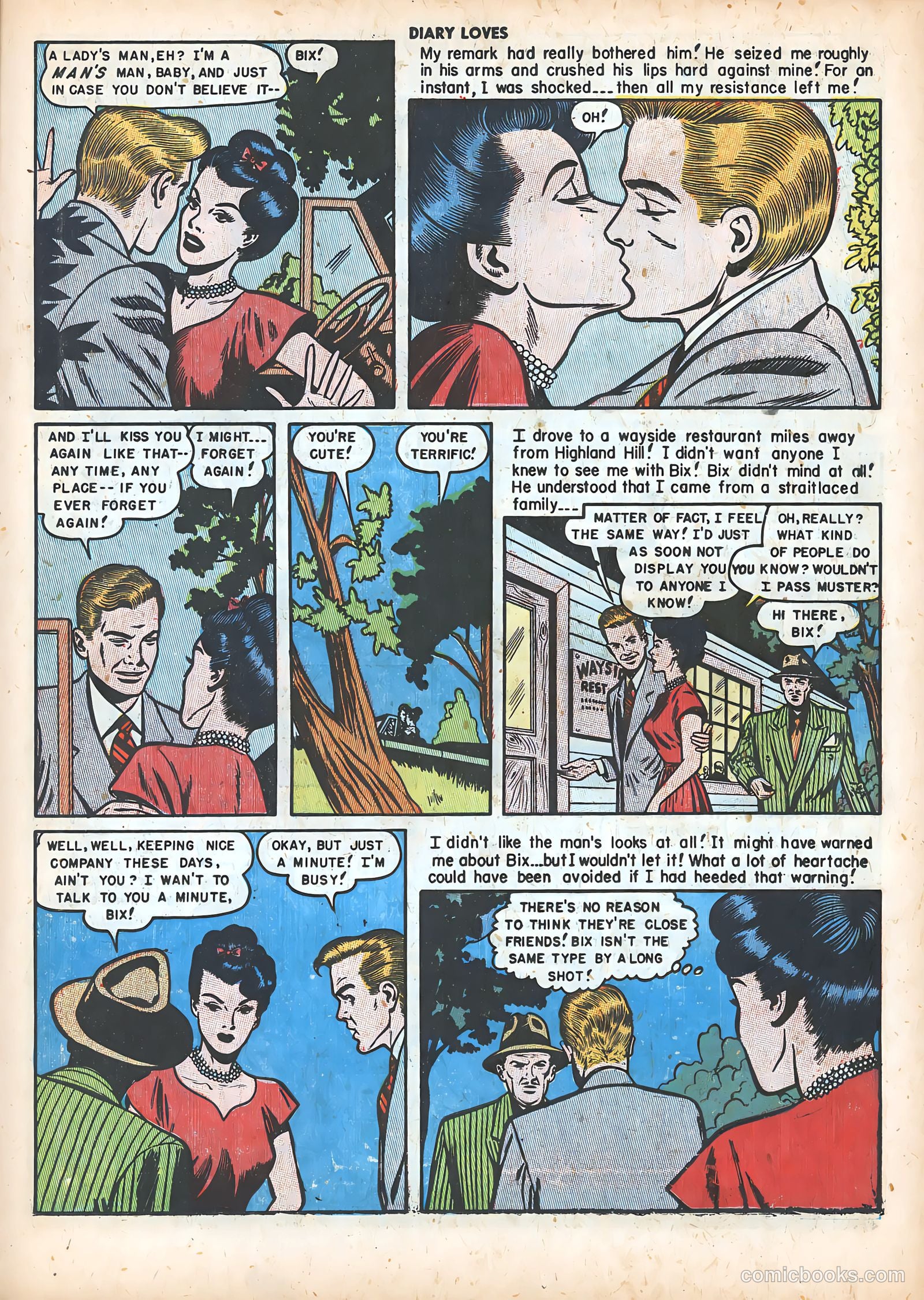 Diary Loves #7 (1950) — page 30 of 51