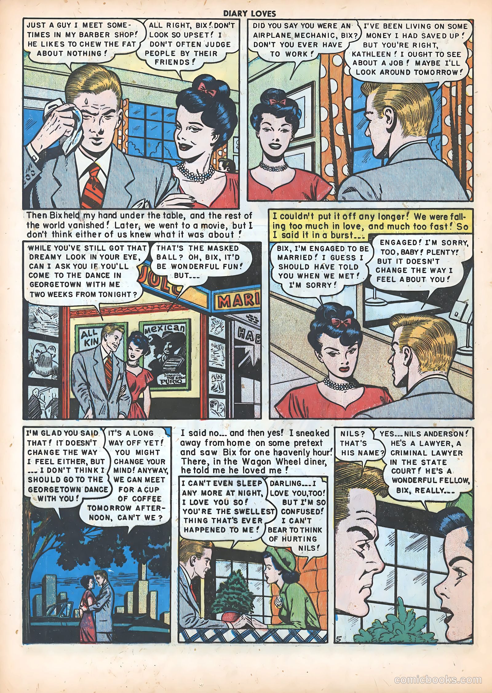 Diary Loves #7 (1950) — page 31 of 51