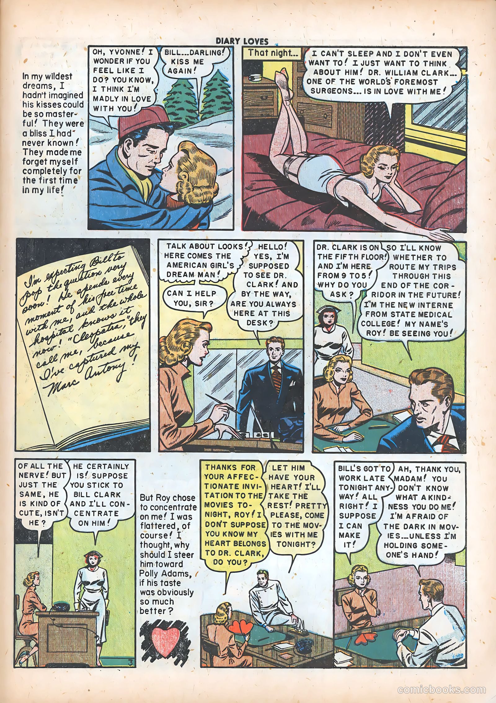 Diary Loves #7 (1950) — page 42 of 51