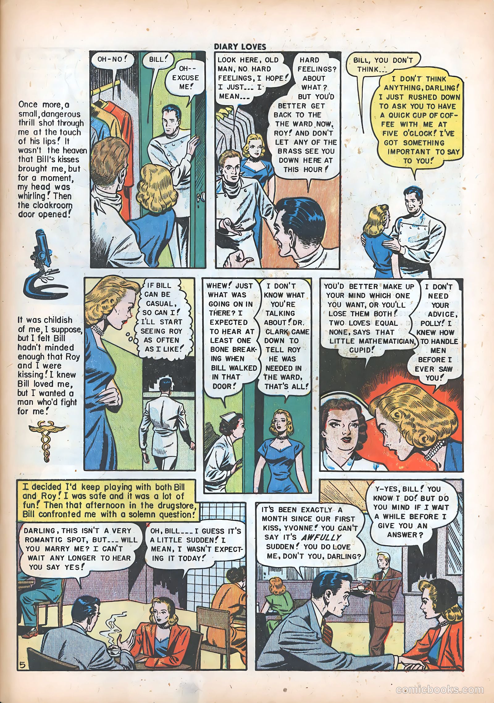Diary Loves #7 (1950) — page 44 of 51