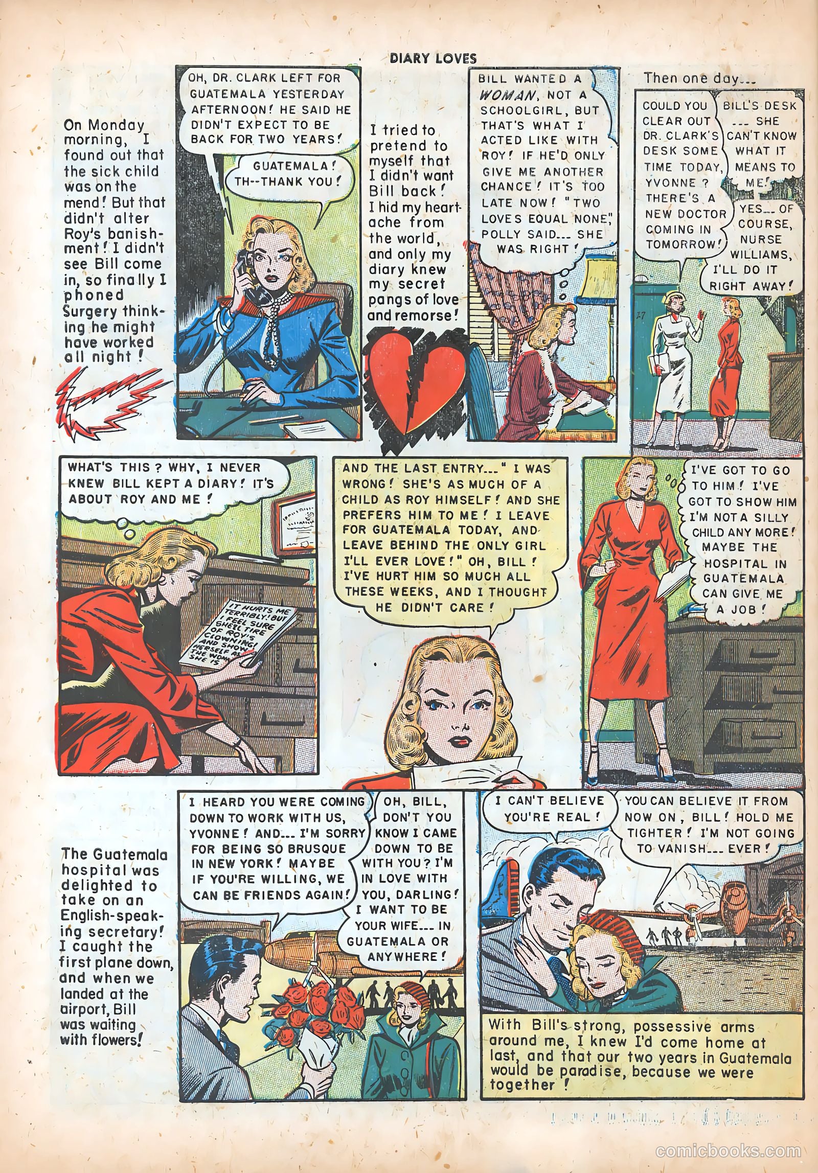 Diary Loves #7 (1950) — page 47 of 51