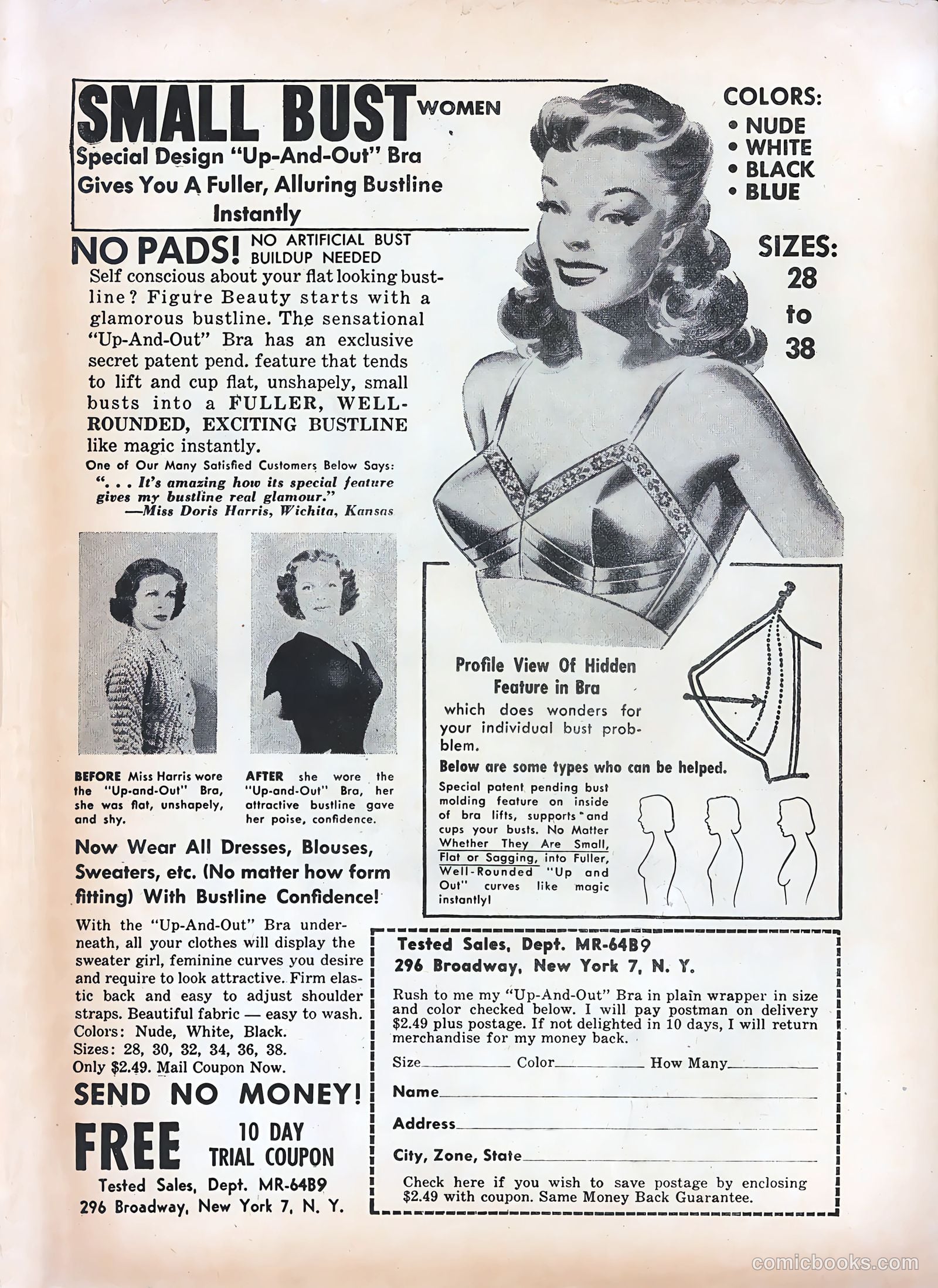 Diary Loves #7 (1950) — page 50 of 51