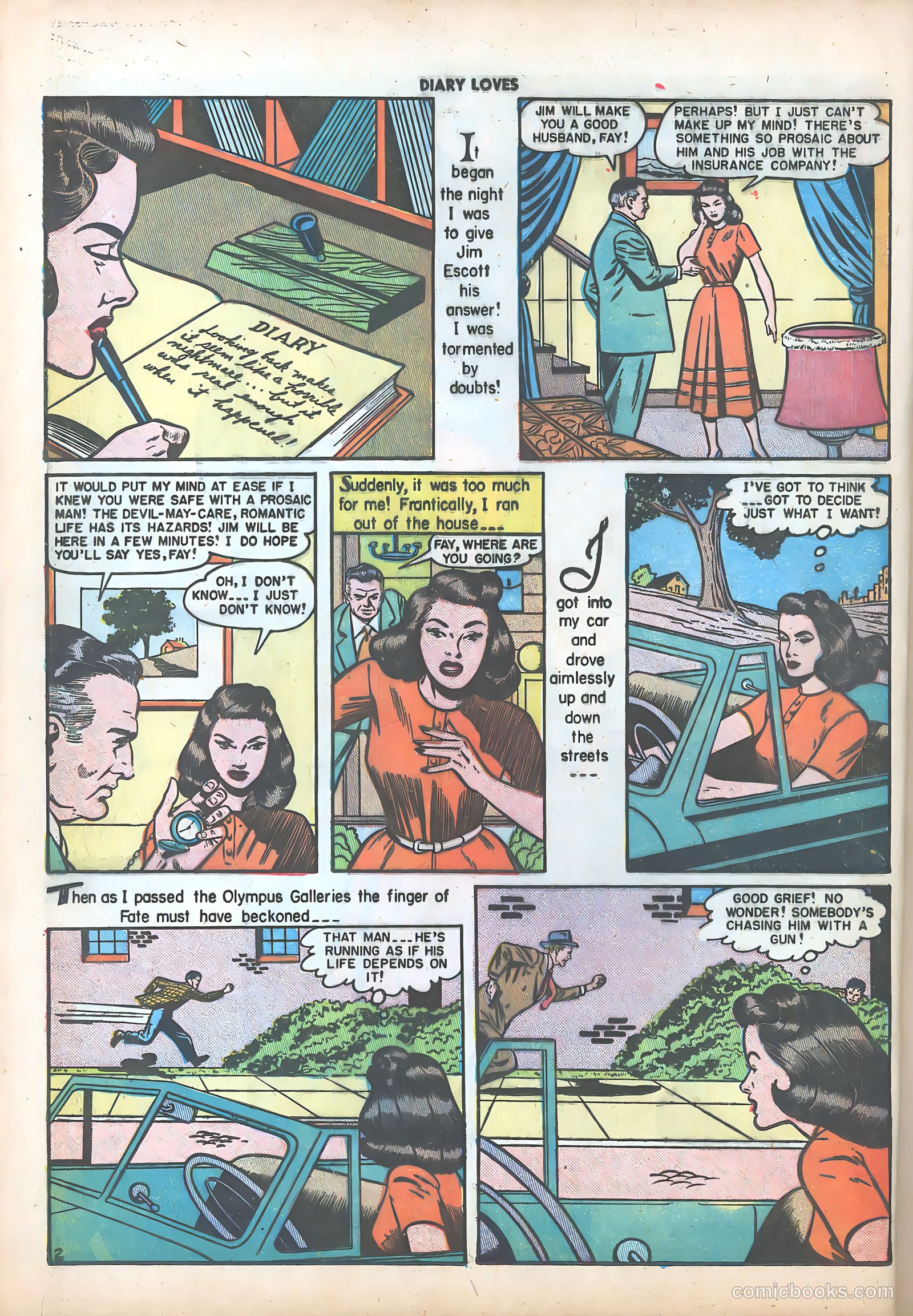Diary Loves #8 (1951) — page 4 of 51