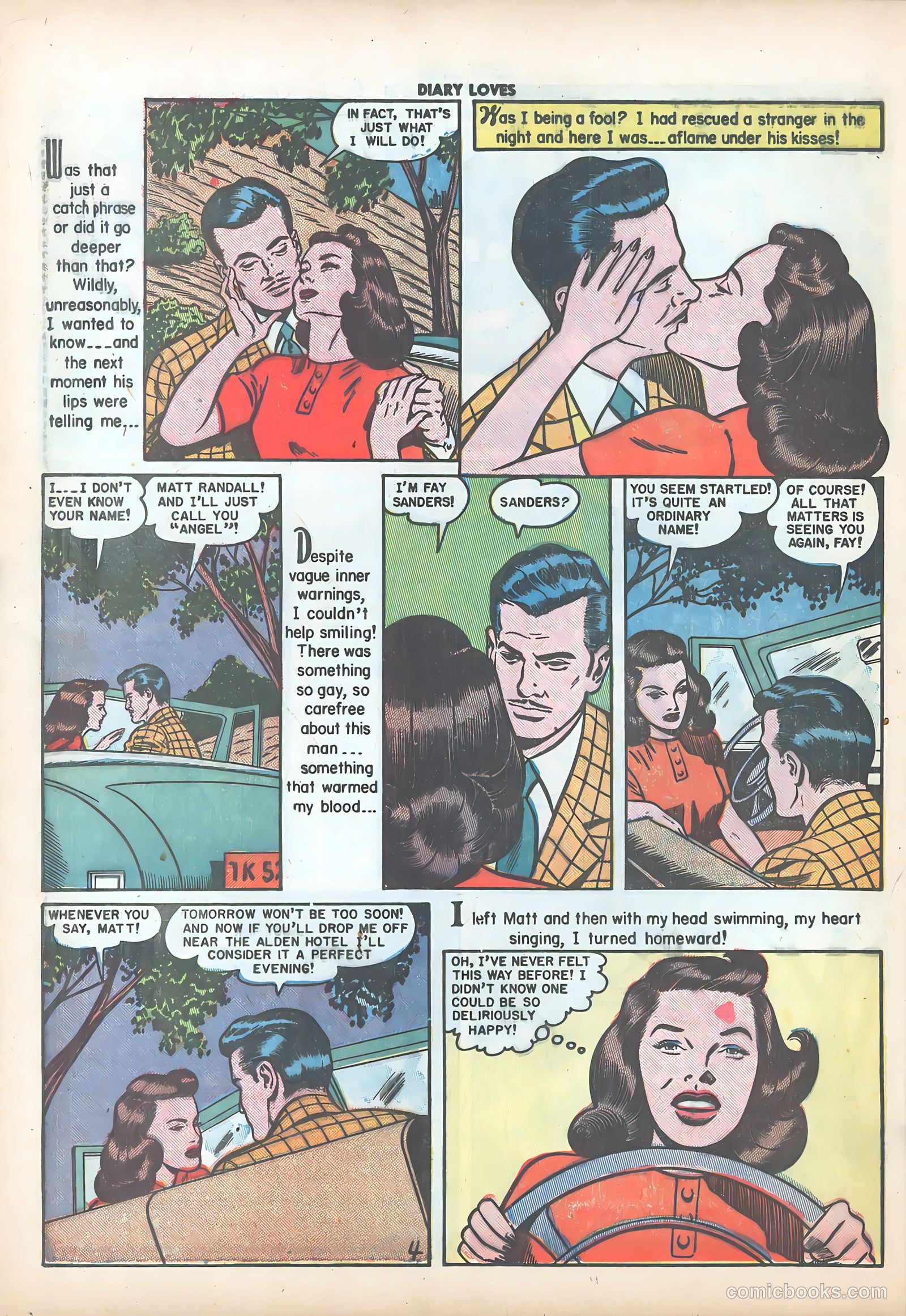 Diary Loves #8 (1951) — page 6 of 51