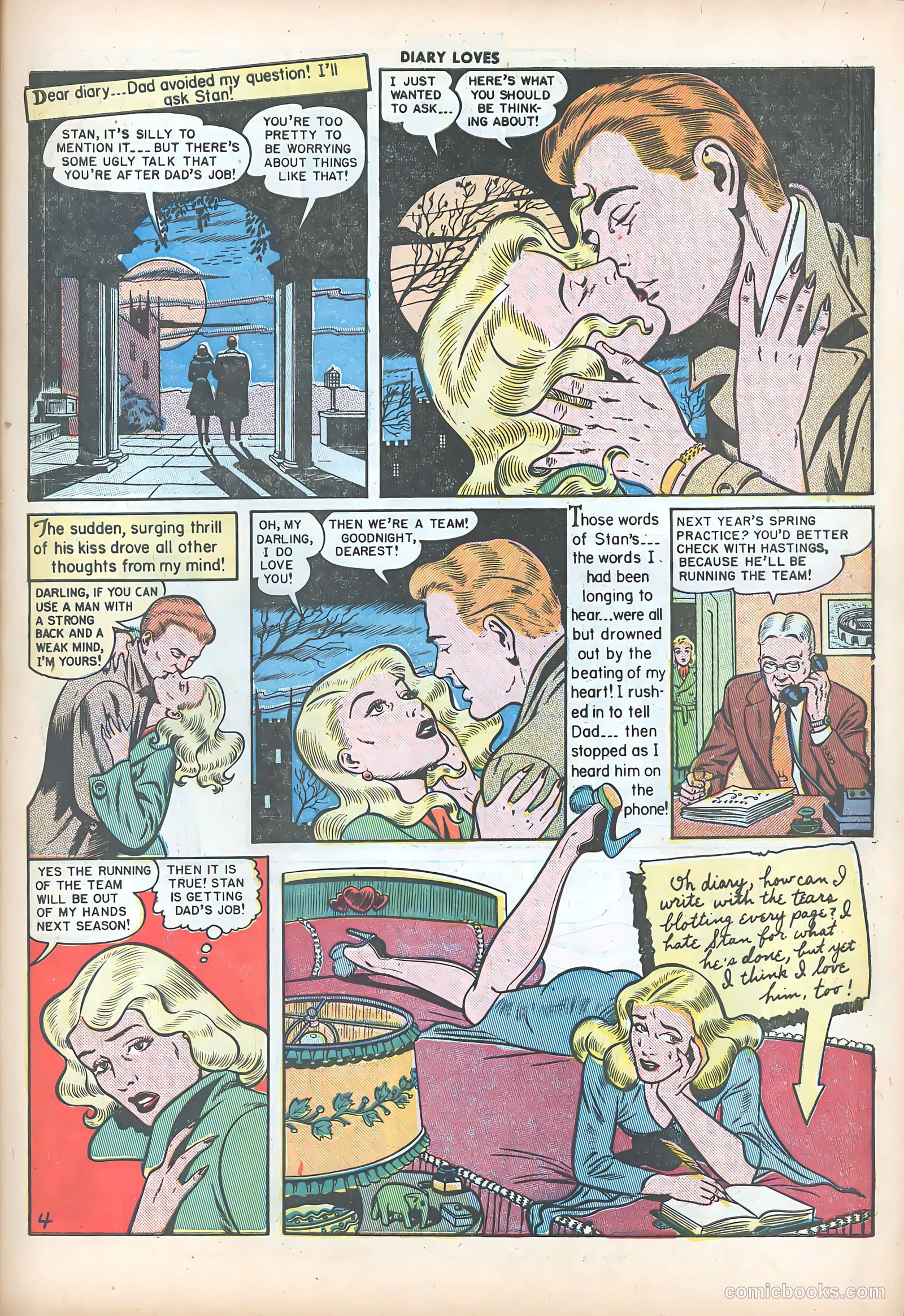 Diary Loves #8 (1951) — page 15 of 51