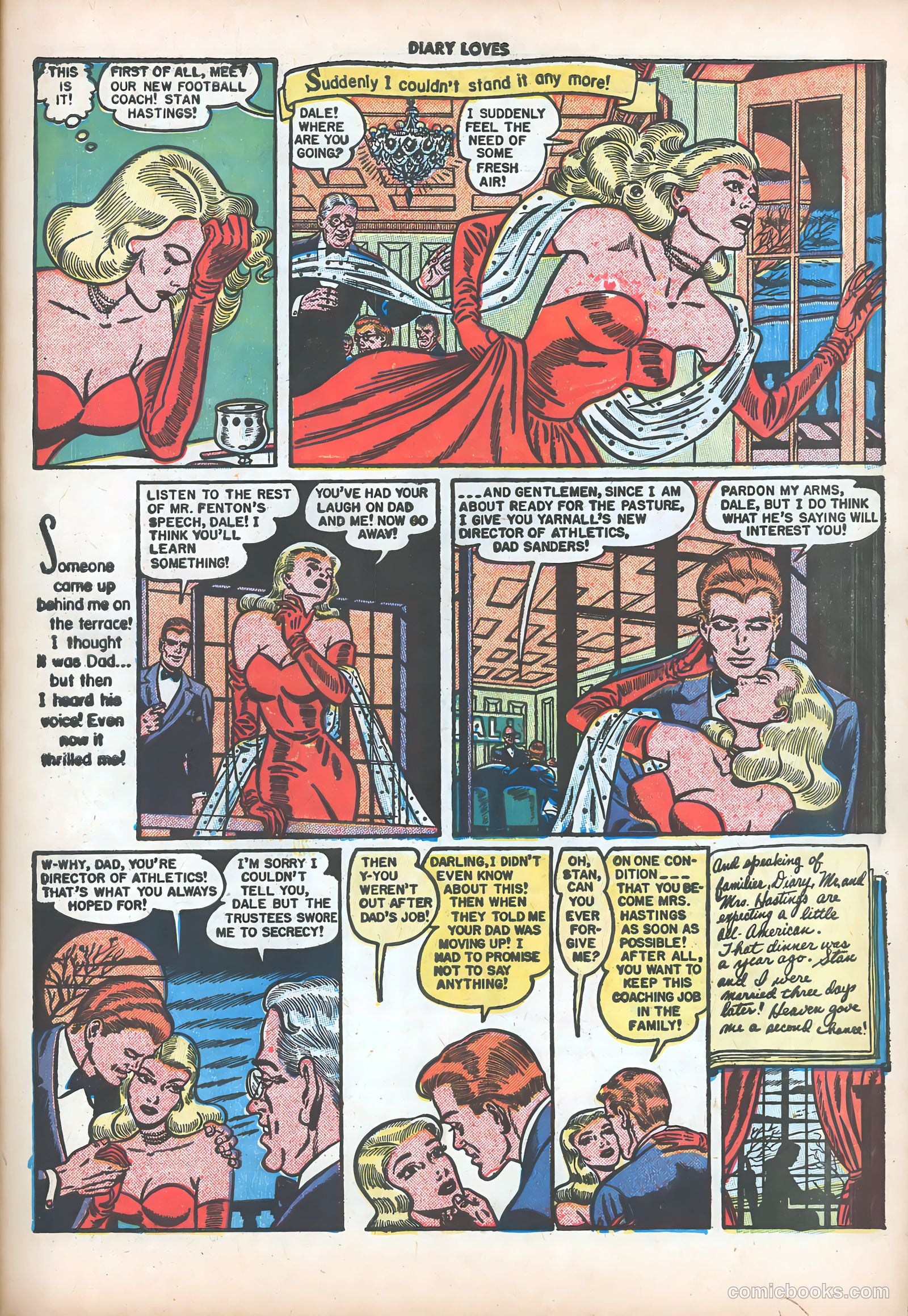Diary Loves #8 (1951) — page 17 of 51