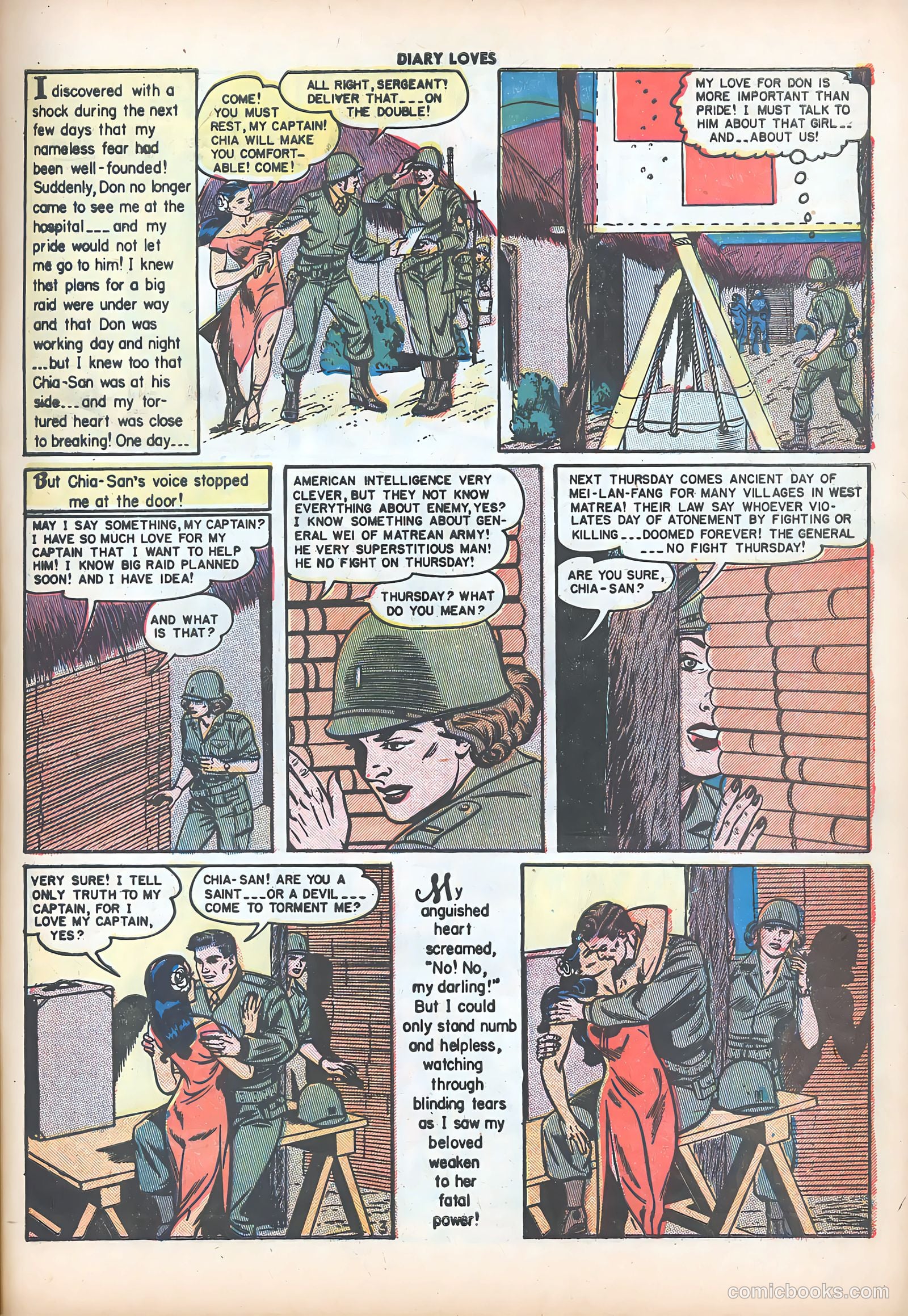 Diary Loves #8 (1951) — page 21 of 51