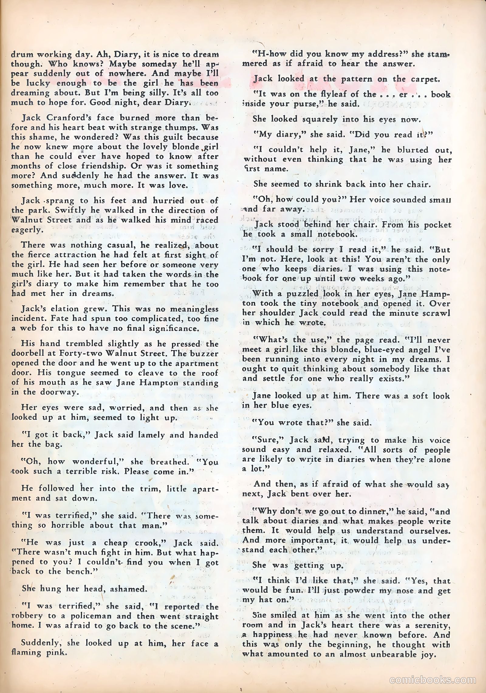 Diary Loves #8 (1951) — page 38 of 51