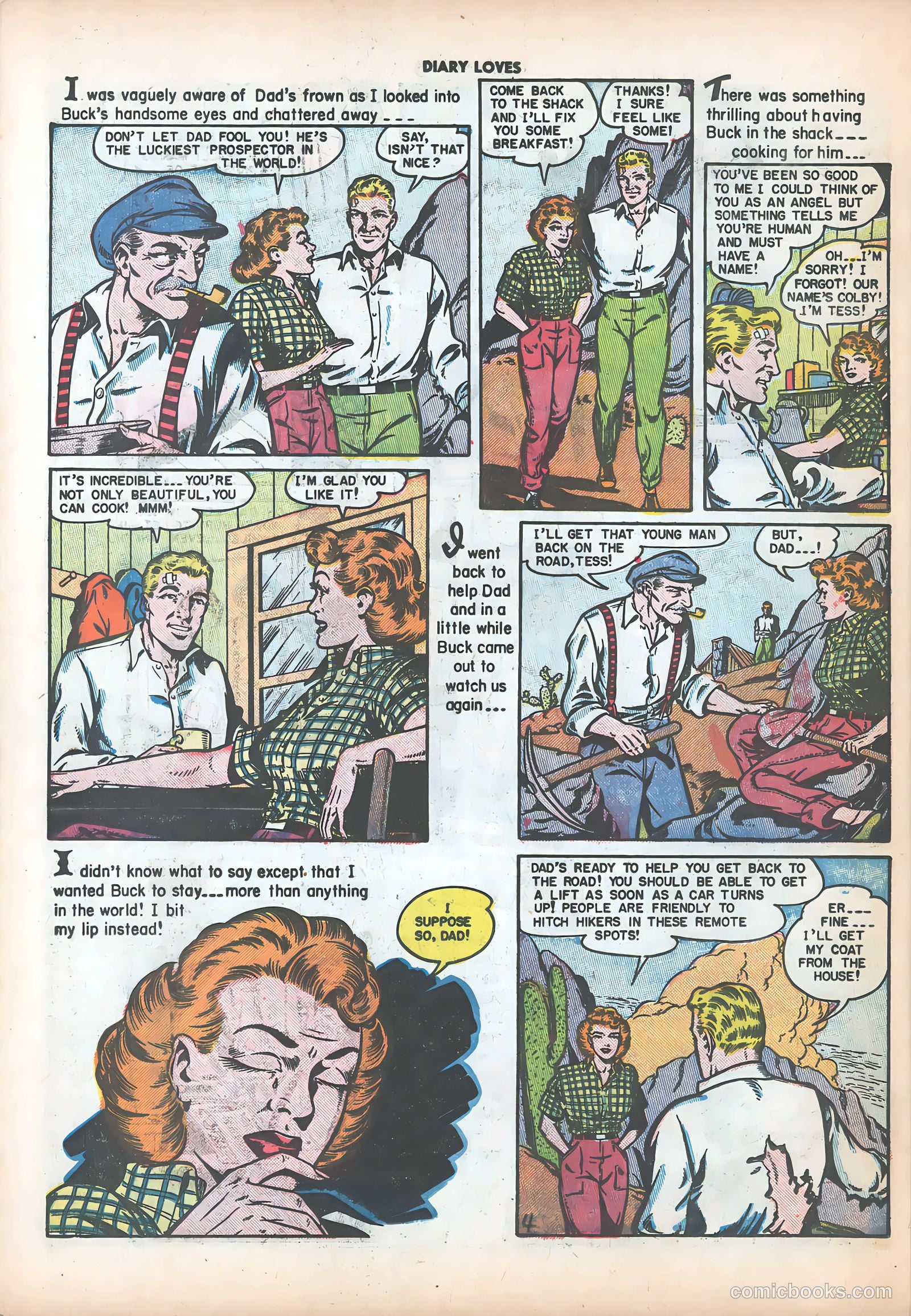 Diary Loves #8 (1951) — page 43 of 51
