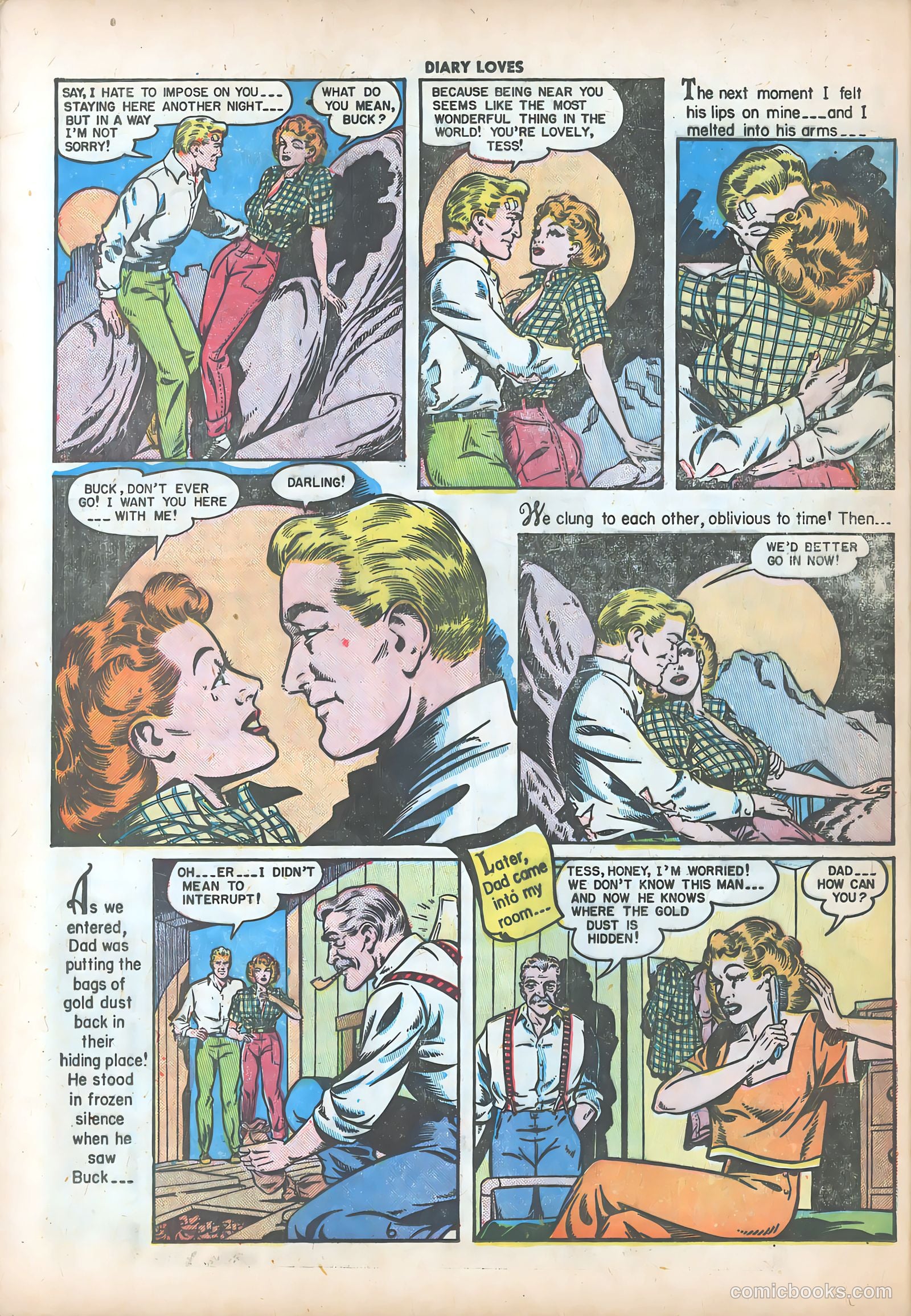 Diary Loves #8 (1951) — page 45 of 51