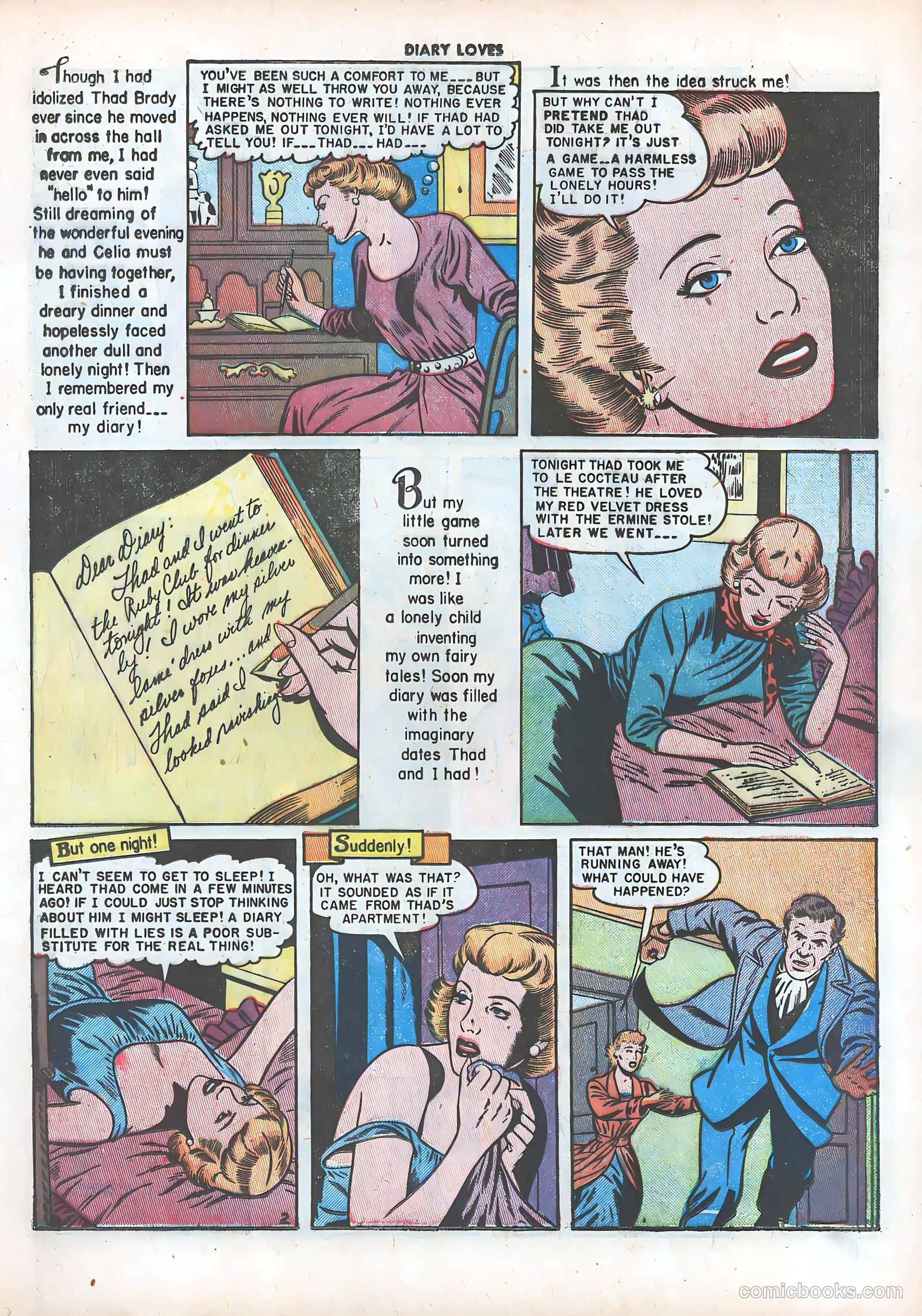 Diary Loves #9 (1951) — page 13 of 51