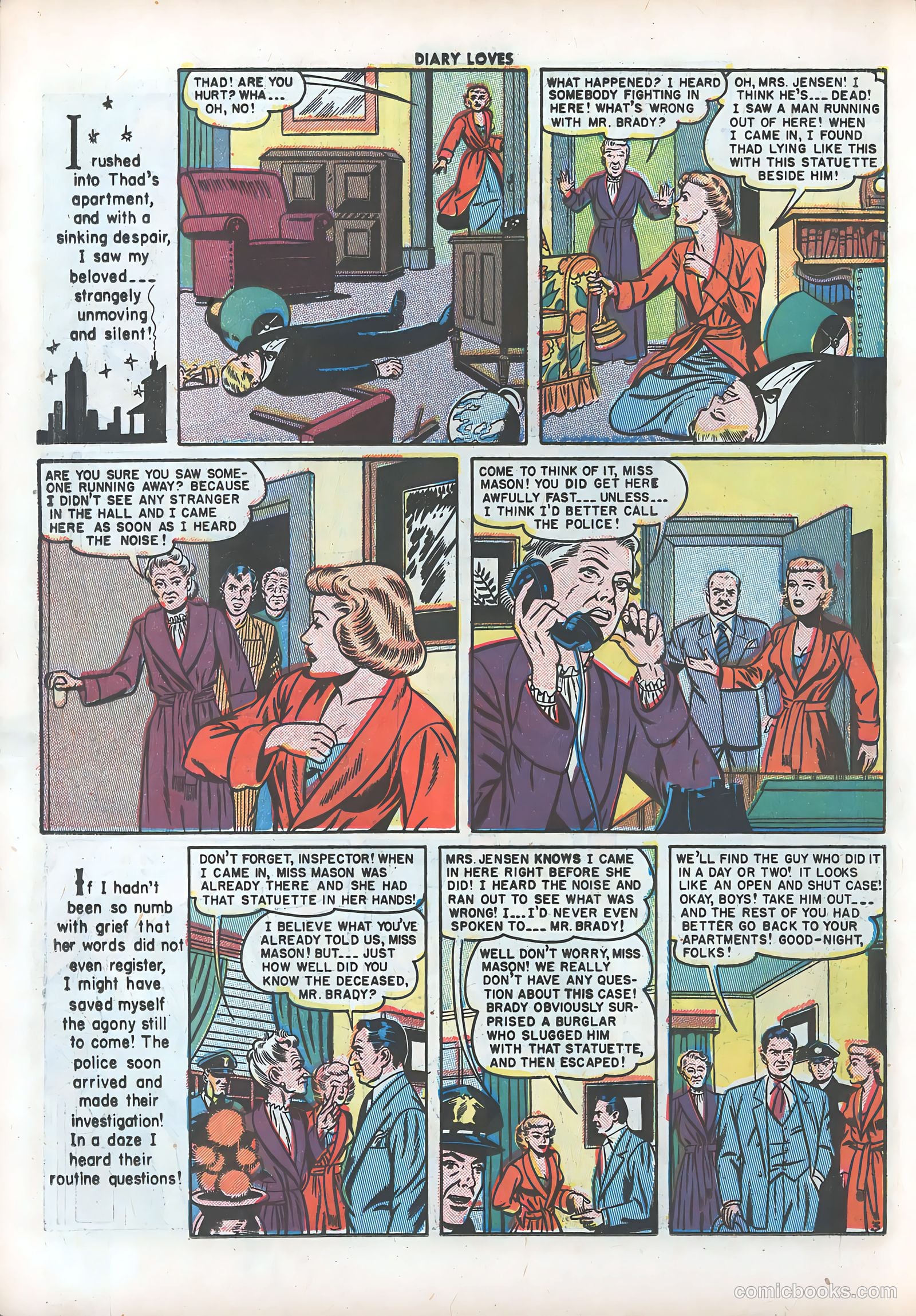 Diary Loves #9 (1951) — page 14 of 51