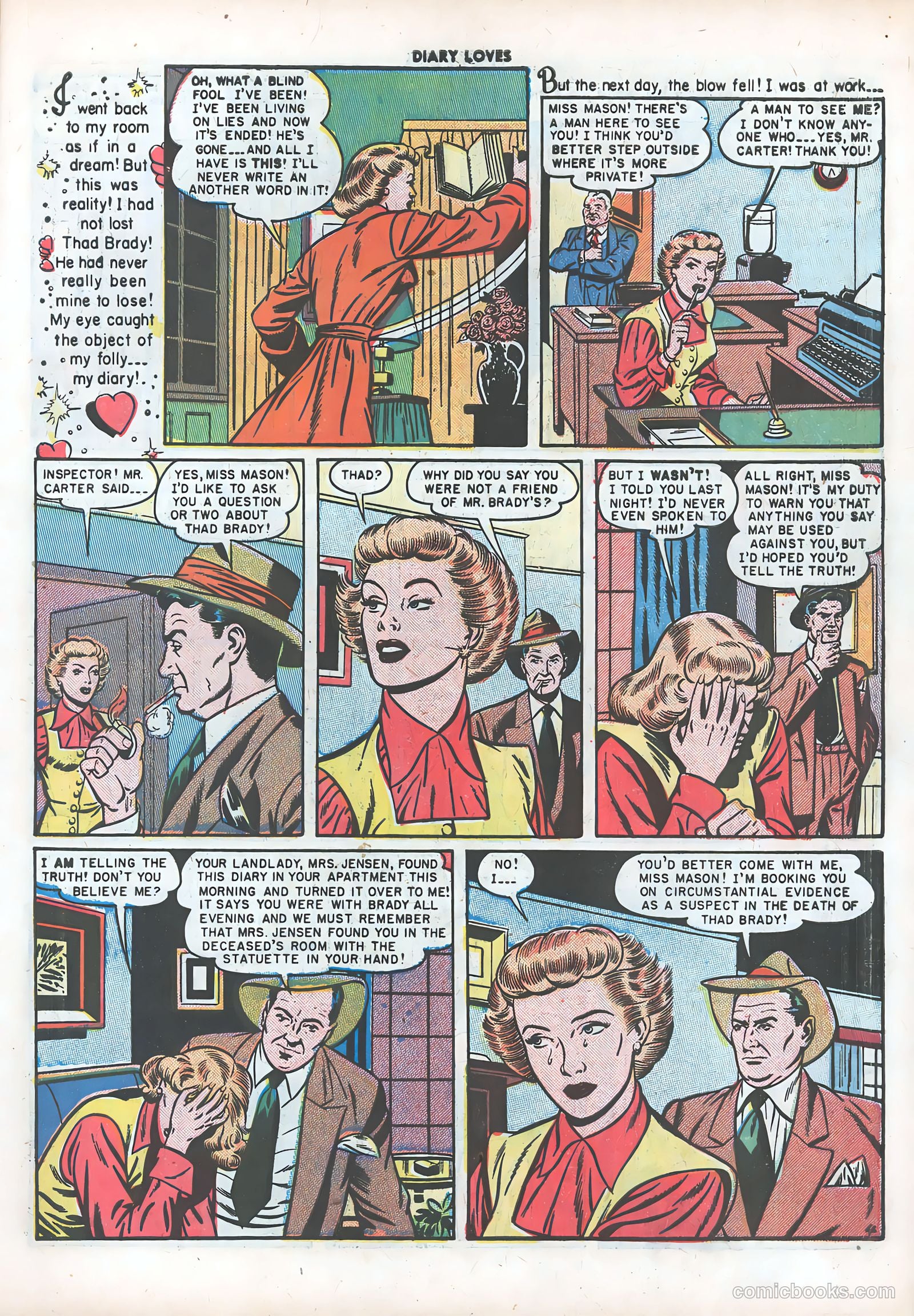 Diary Loves #9 (1951) — page 15 of 51